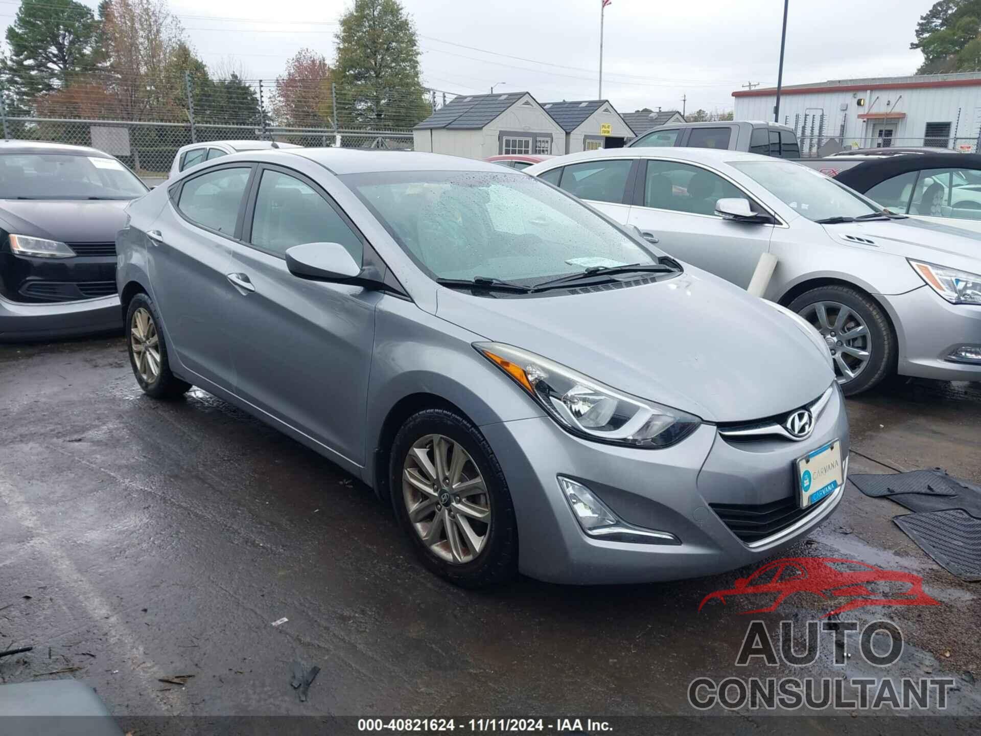 HYUNDAI ELANTRA 2014 - KMHDH4AE1EU182735