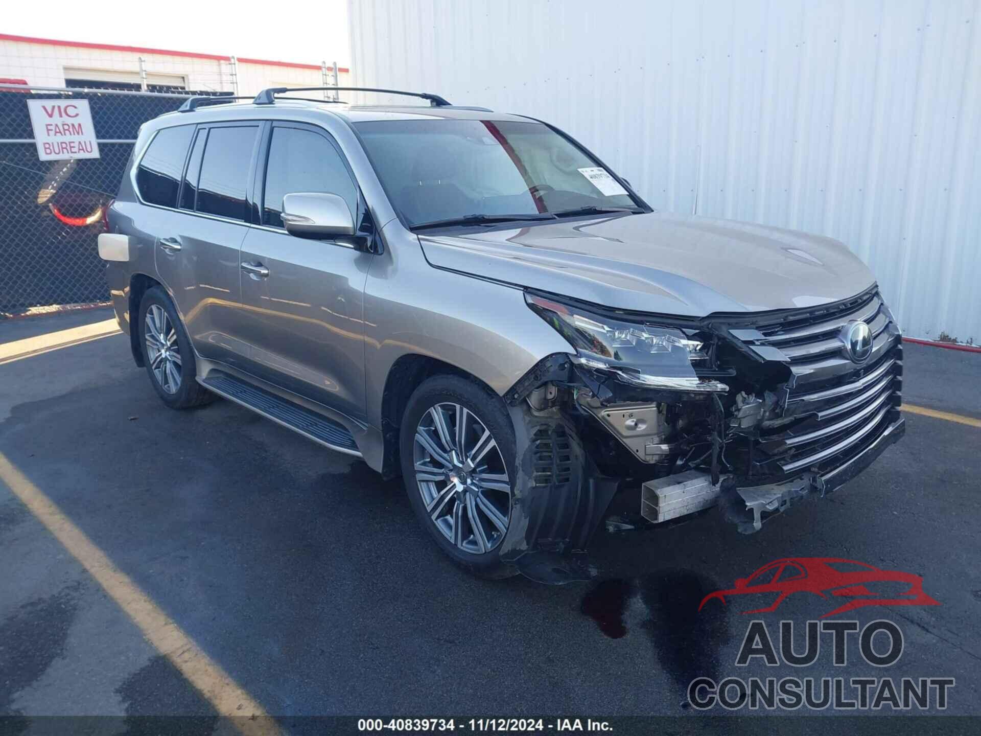 LEXUS LX 570 2016 - JTJHY7AX9G4190543