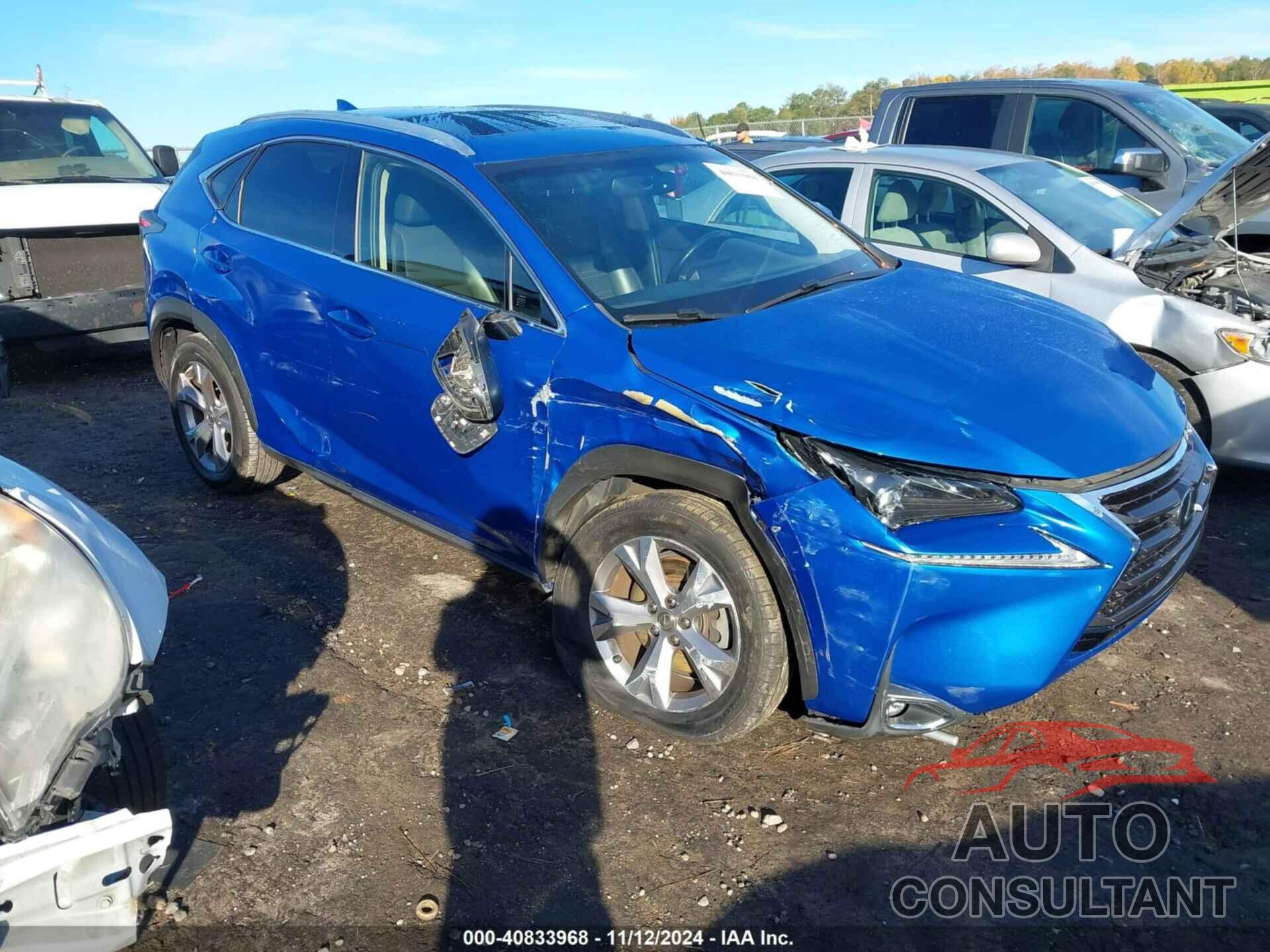 LEXUS NX 200T 2017 - JTJYARBZ5H2067593