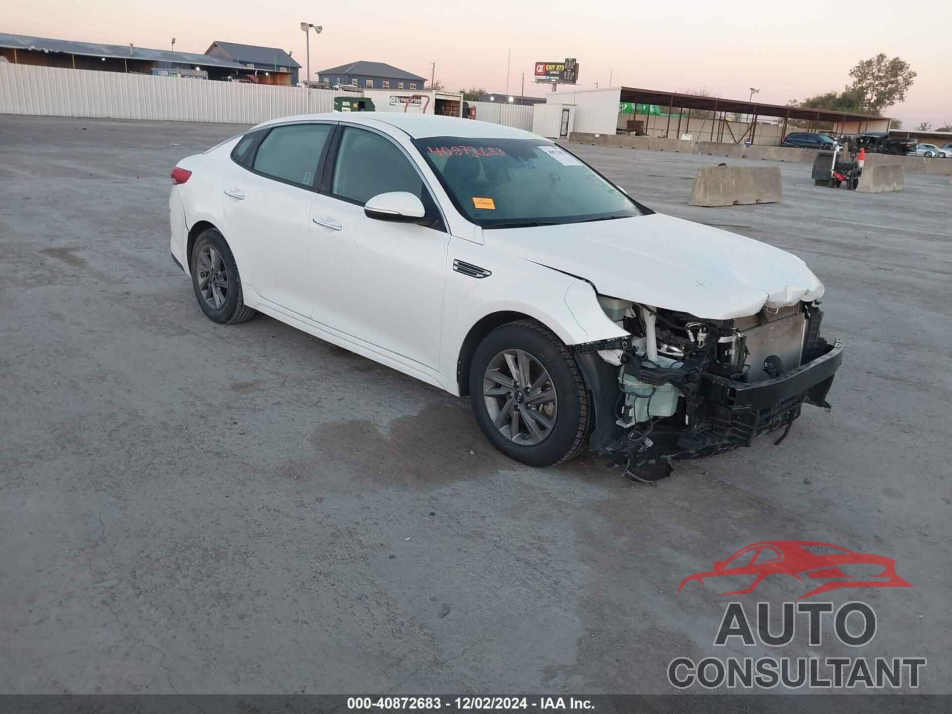 KIA OPTIMA 2020 - 5XXGT4L36LG447924
