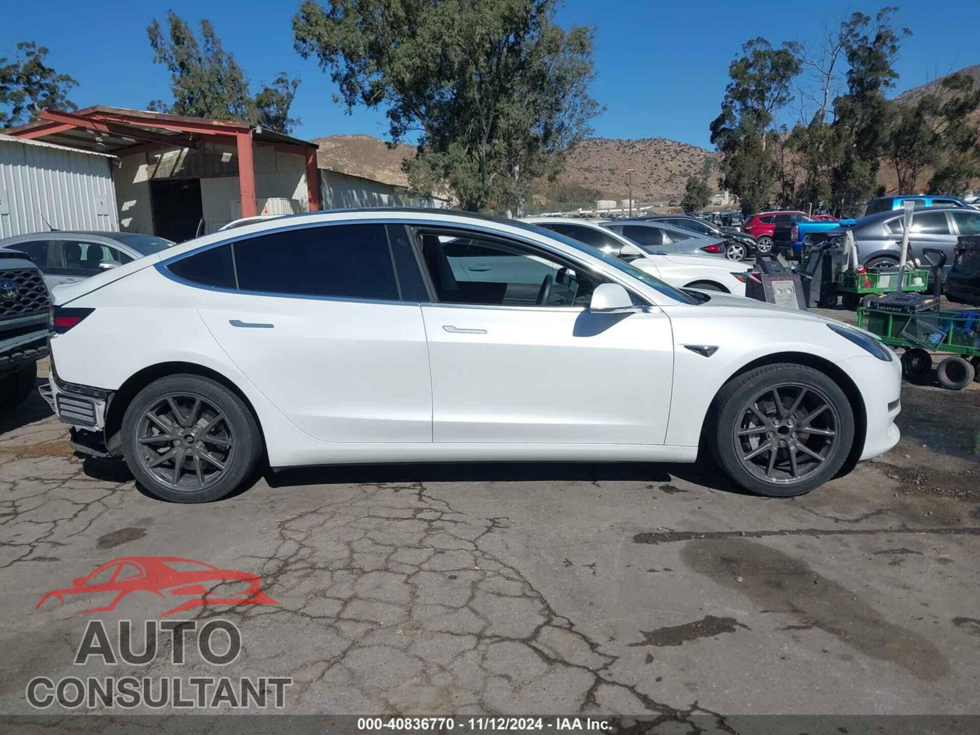TESLA MODEL 3 2019 - 5YJ3E1EA7KF401541