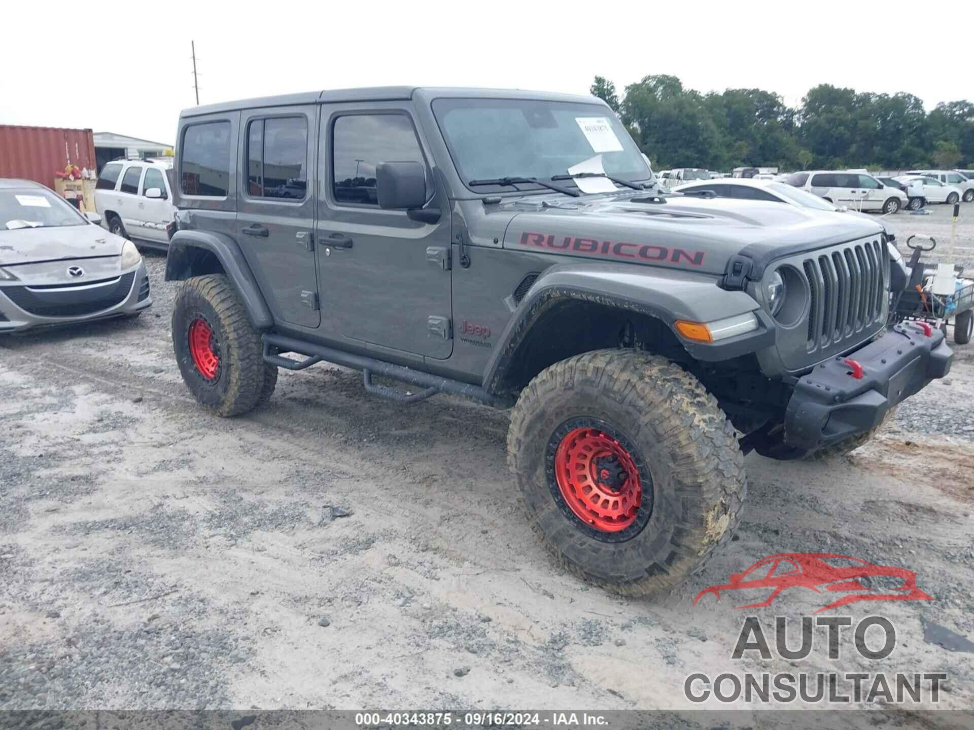 JEEP WRANGLER UNLIMITED 2019 - 1C4HJXFG2KW626193