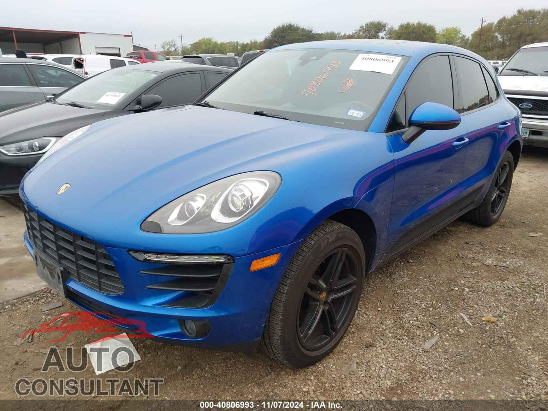 PORSCHE MACAN 2017 - WP1AA2A57HLB82909