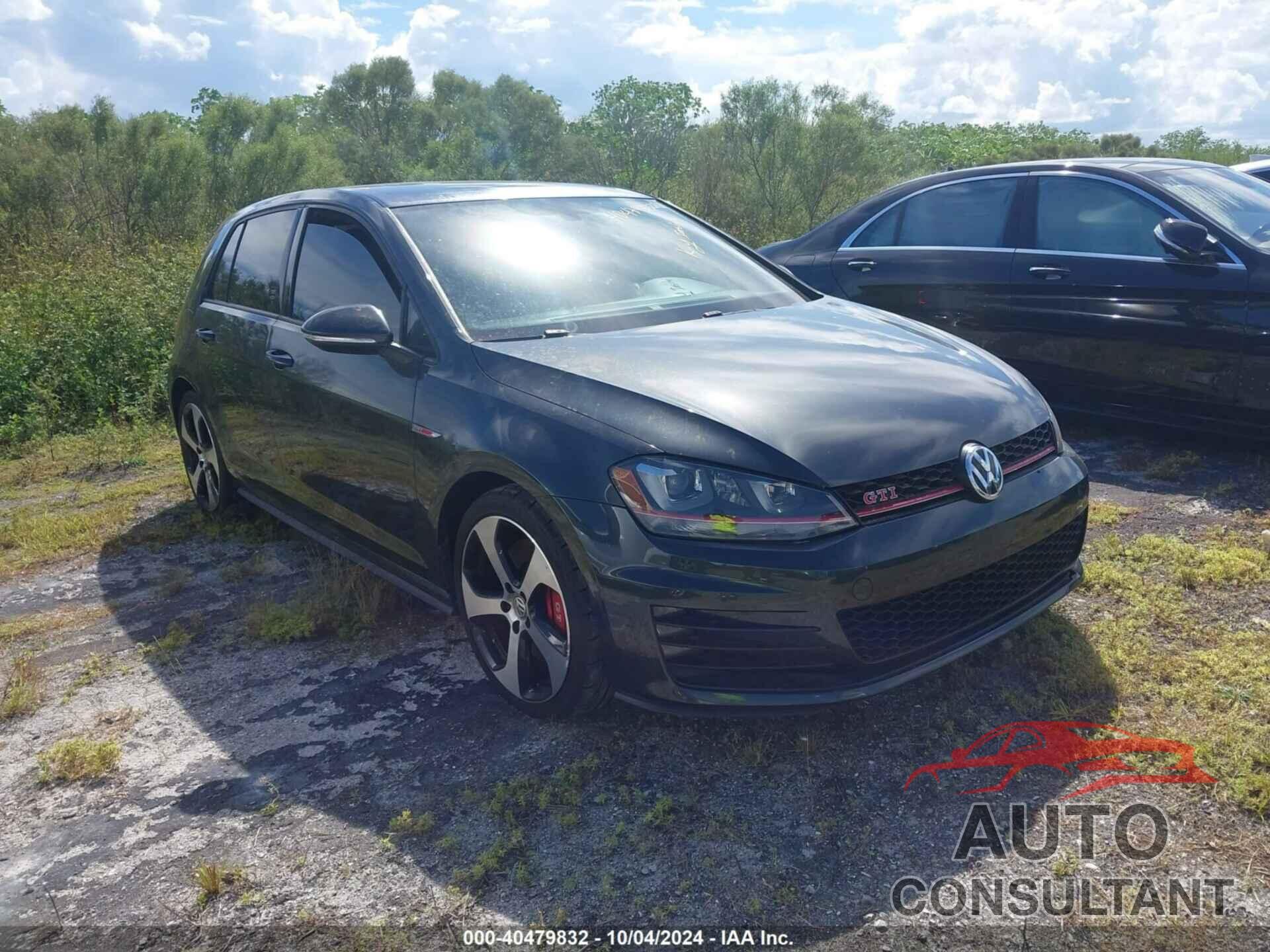 VOLKSWAGEN GTI 2017 - 3VW547AU0HM003183