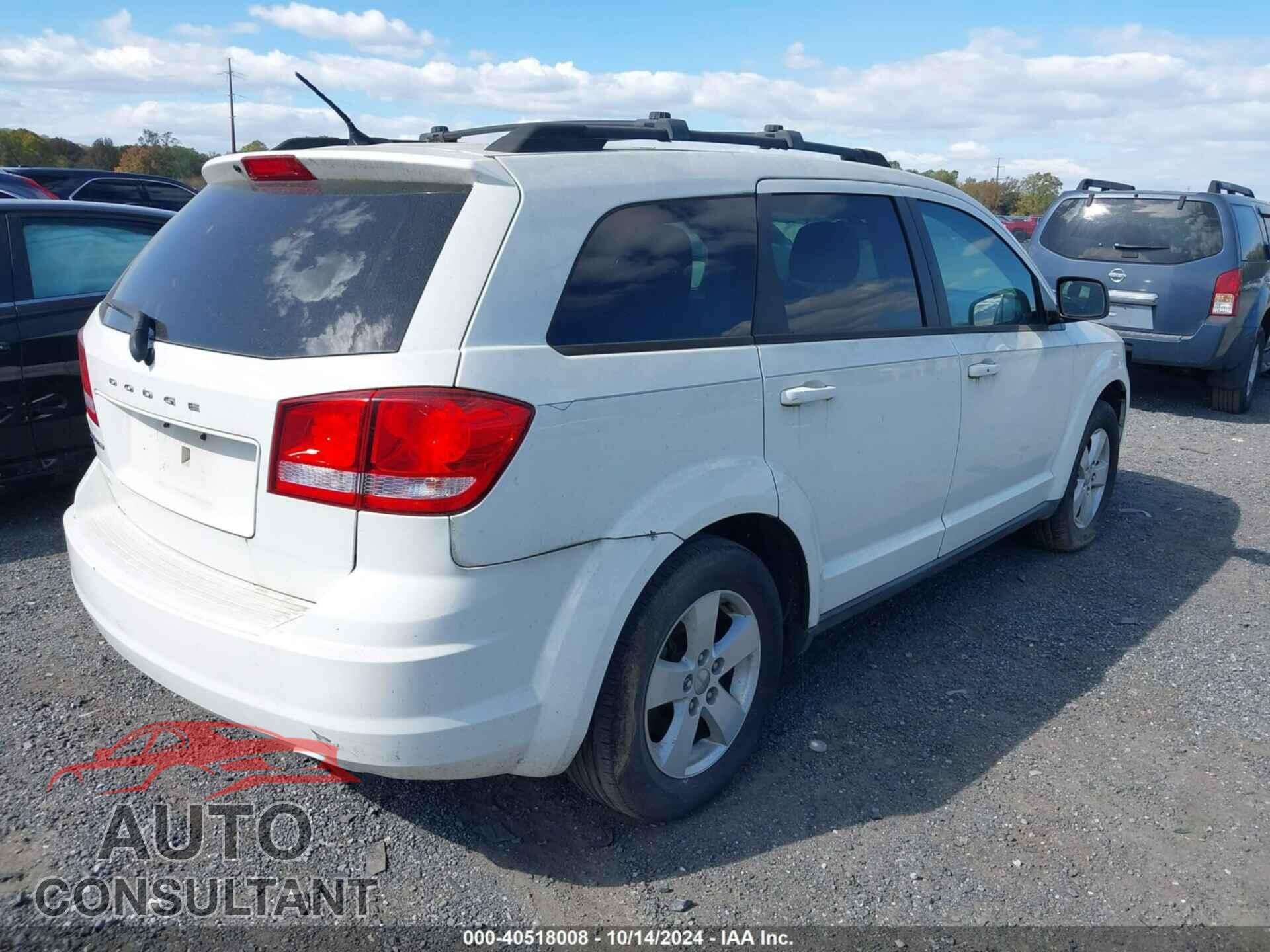 DODGE JOURNEY 2013 - 3C4PDCAB3DT610763