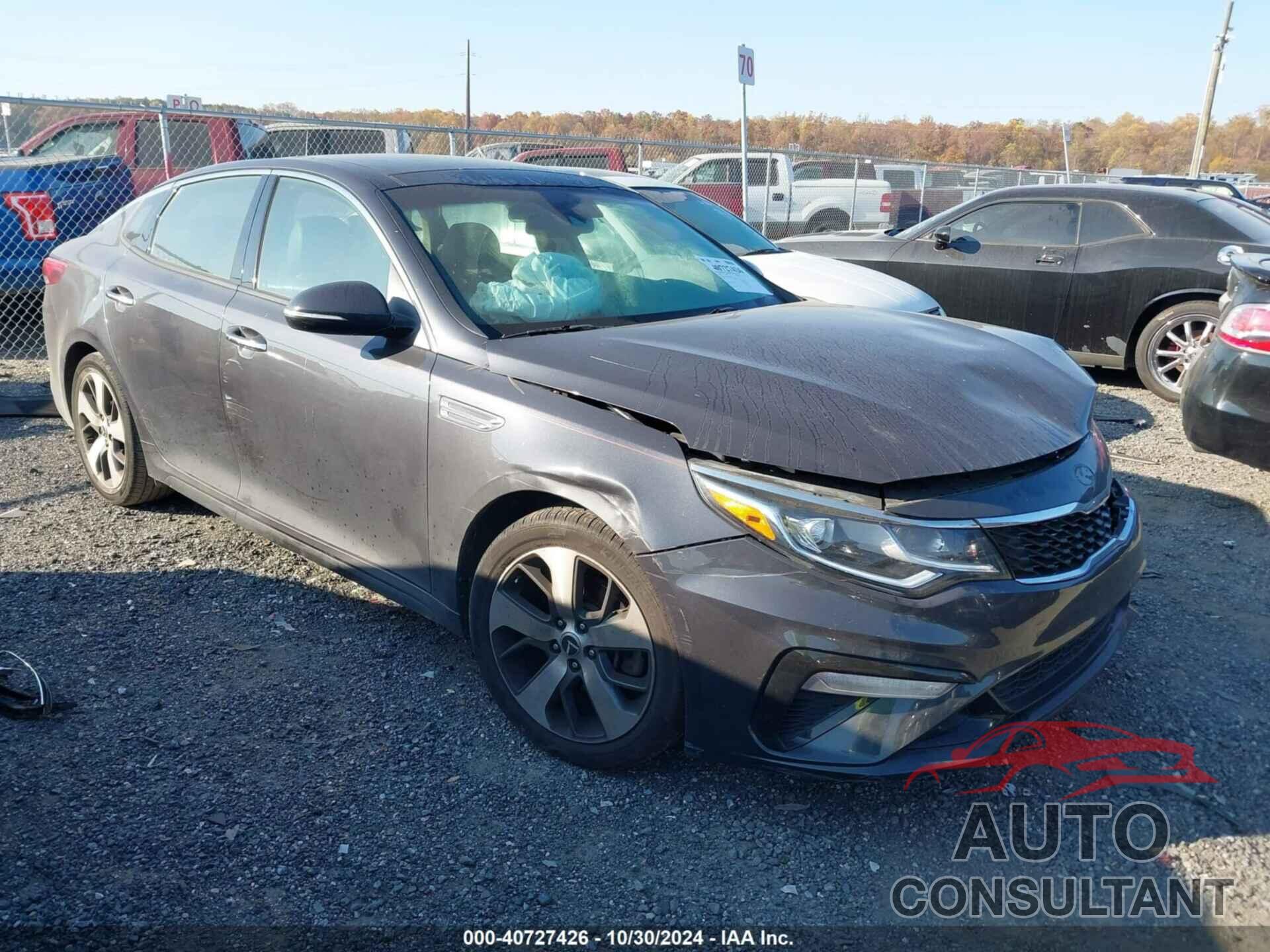 KIA OPTIMA 2019 - 5XXGT4L31KG291550