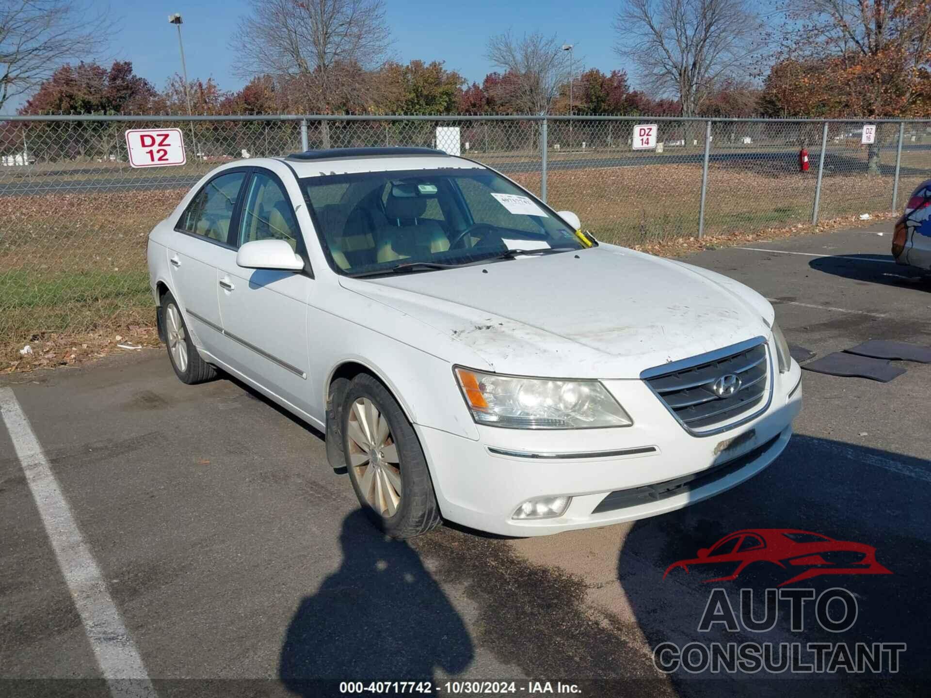 HYUNDAI SONATA 2009 - 5NPEU46F29H538244