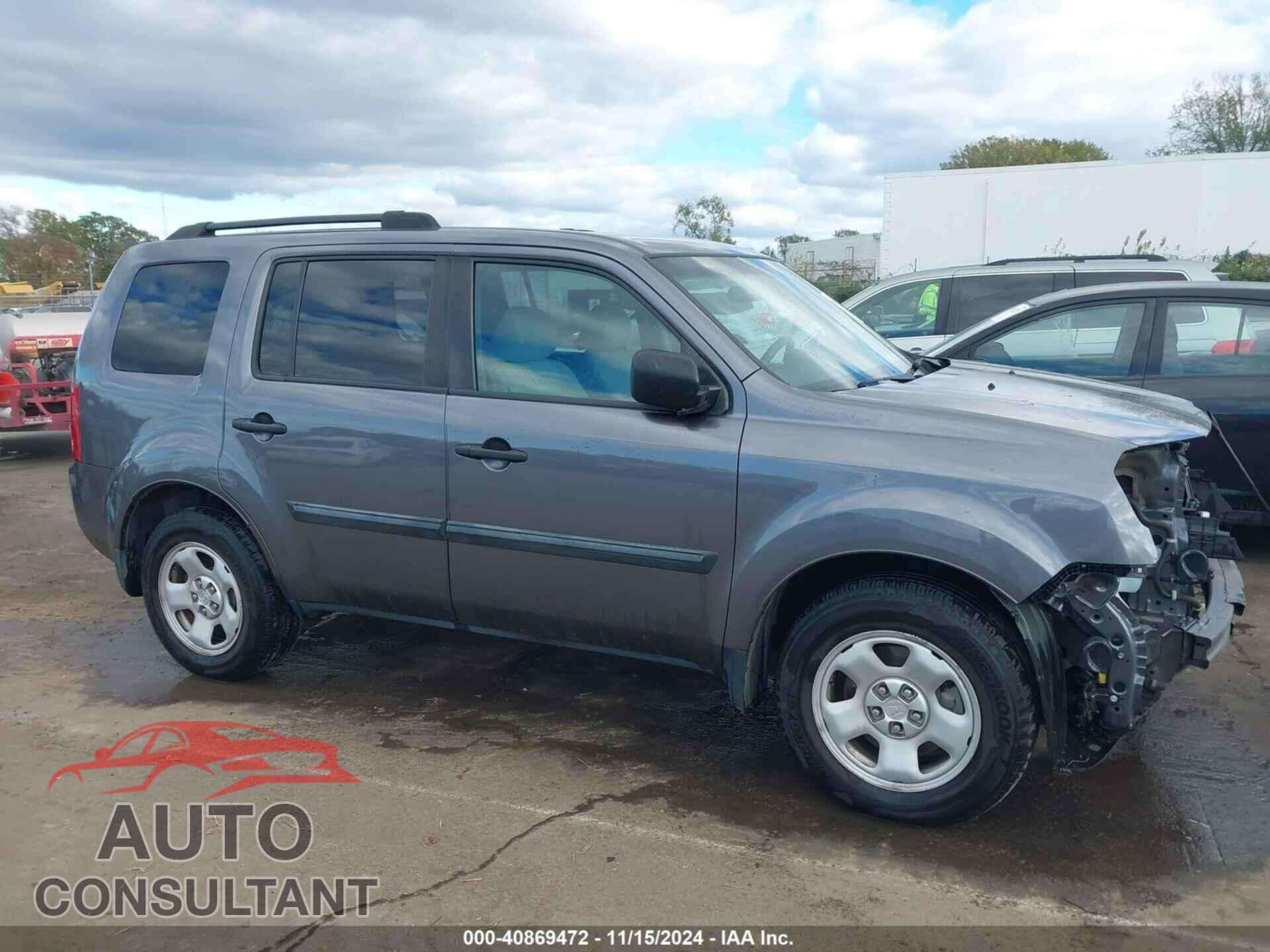 HONDA PILOT 2015 - 5FNYF3H21FB015786
