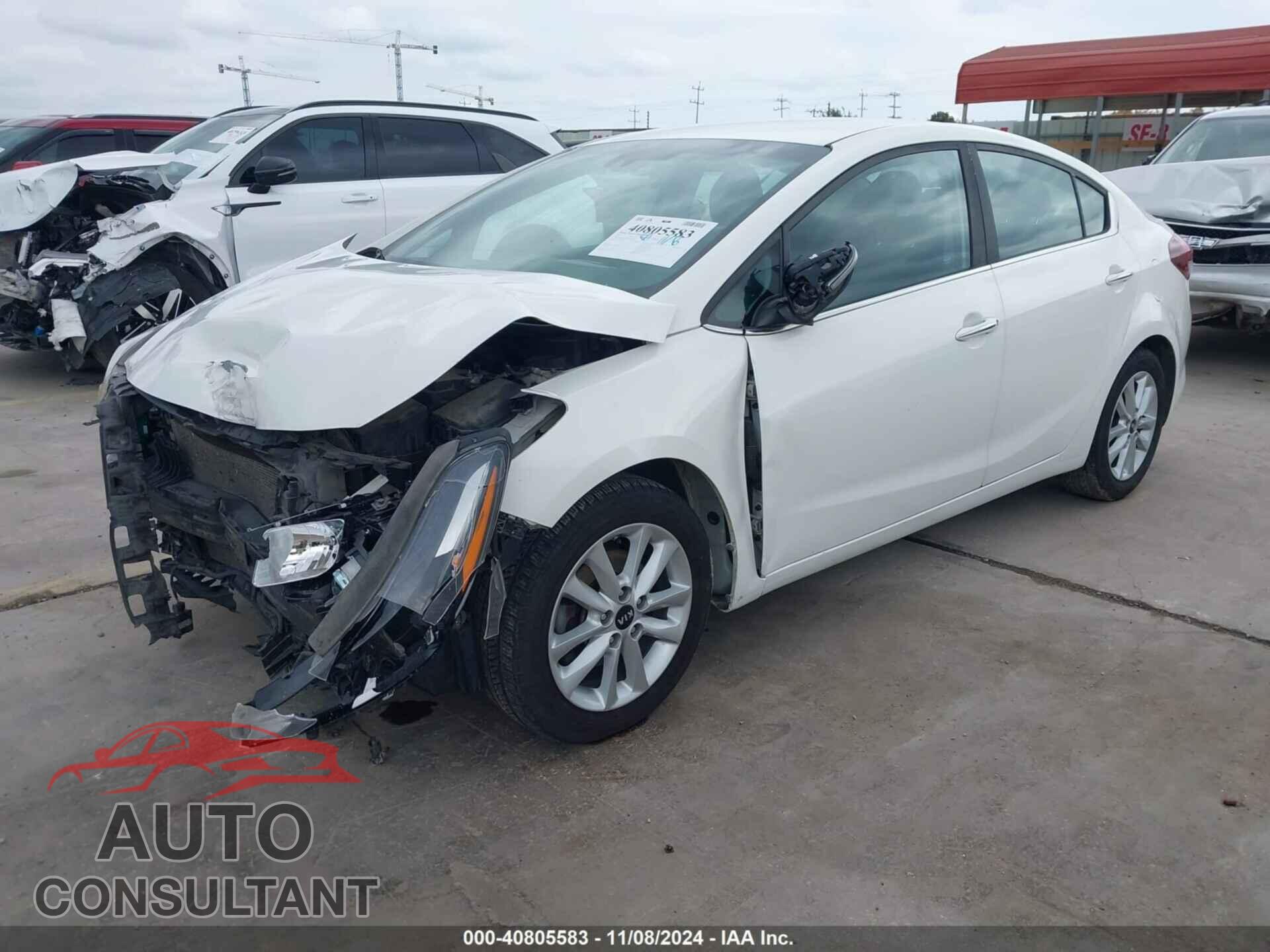 KIA FORTE 2017 - 3KPFL4A7XHE140922