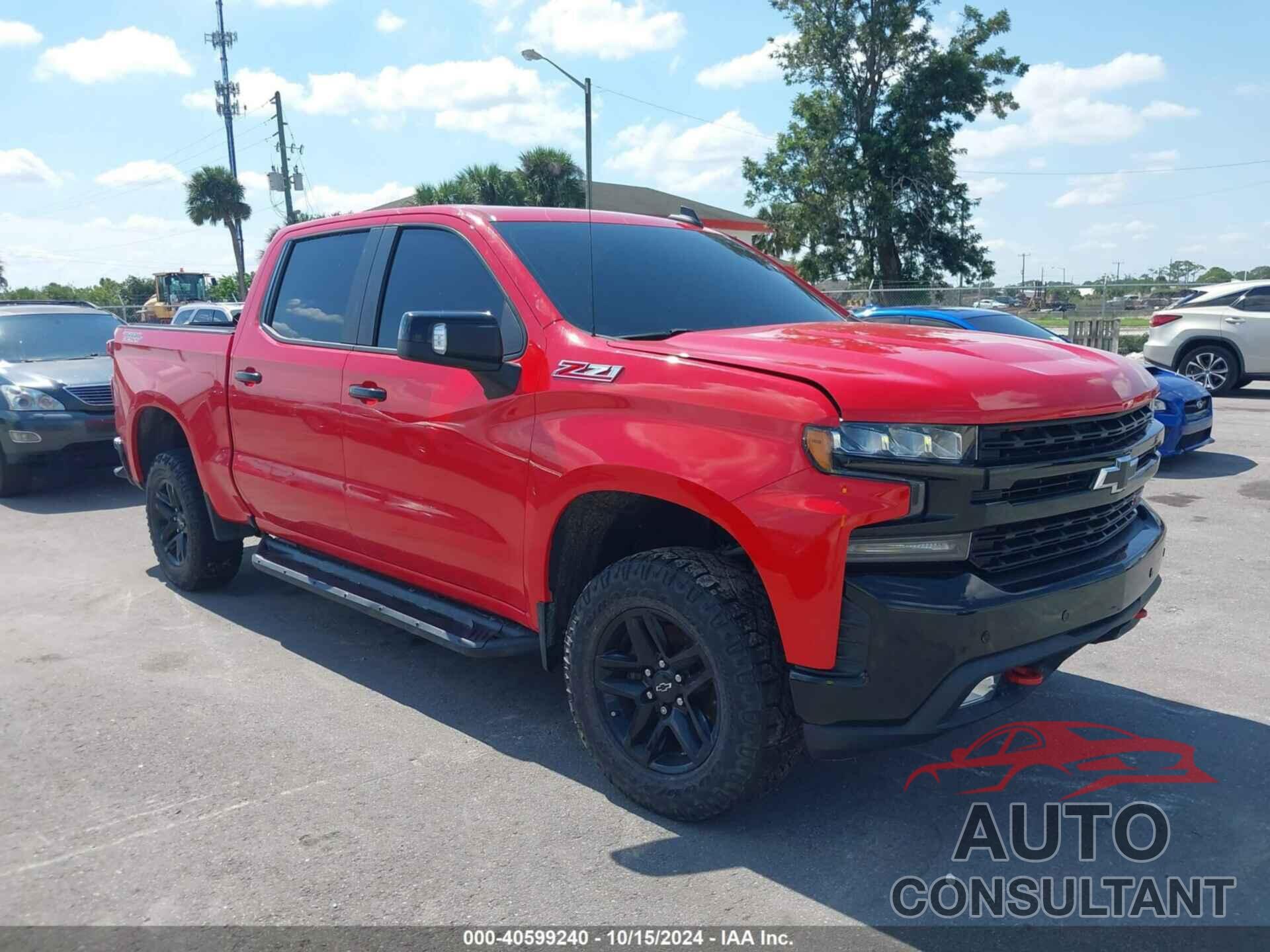 CHEVROLET SILVERADO 1500 2019 - 1GCPYFED6KZ198278