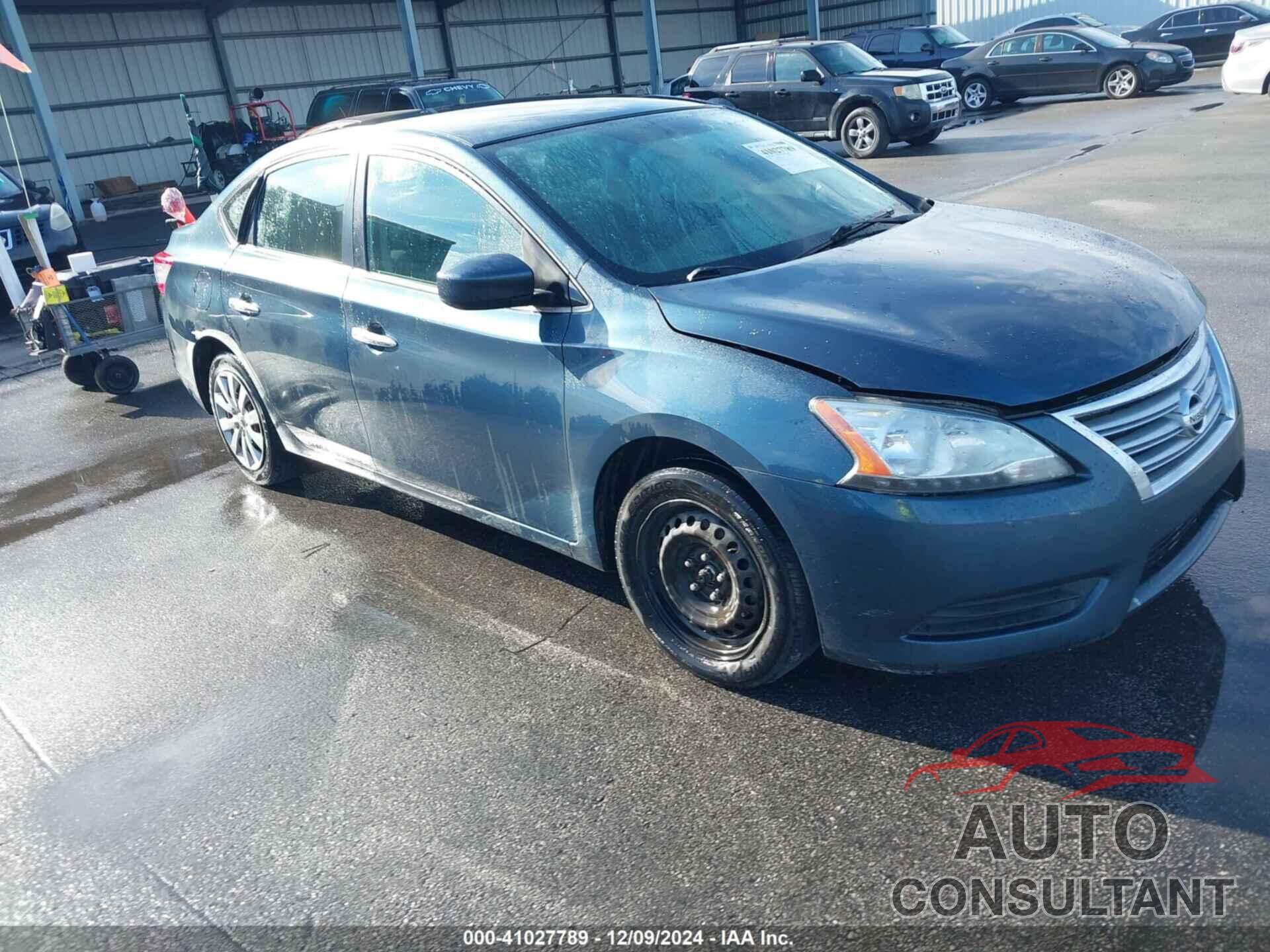 NISSAN SENTRA 2013 - 1N4AB7AP1DN900701