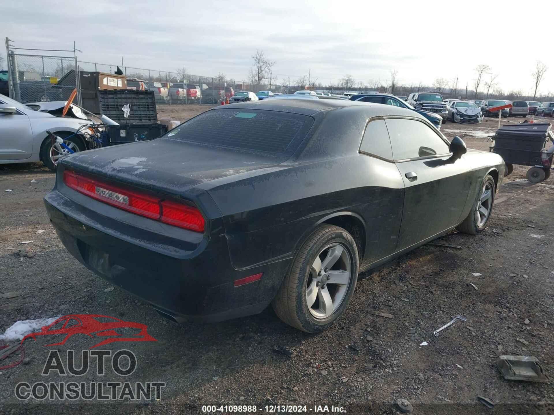 DODGE CHALLENGER 2012 - 2C3CDYAG3CH227943