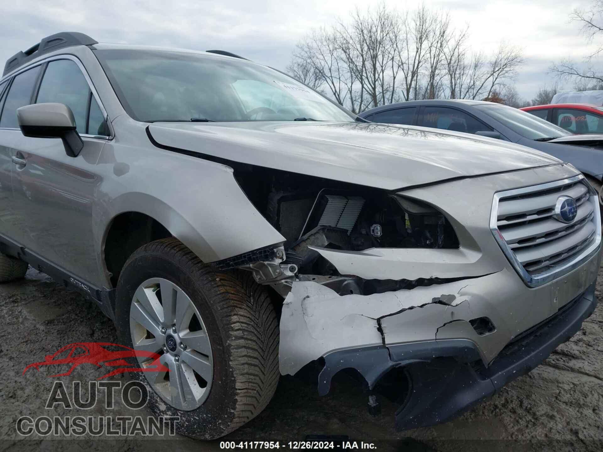 SUBARU OUTBACK 2017 - 4S4BSADC6H3440534