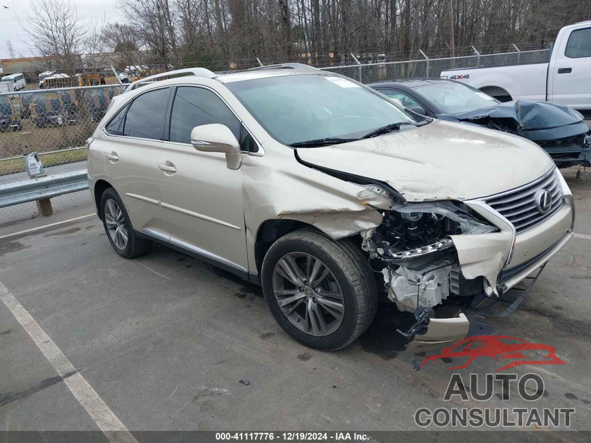 LEXUS RX 350 2015 - 2T2ZK1BA6FC171701
