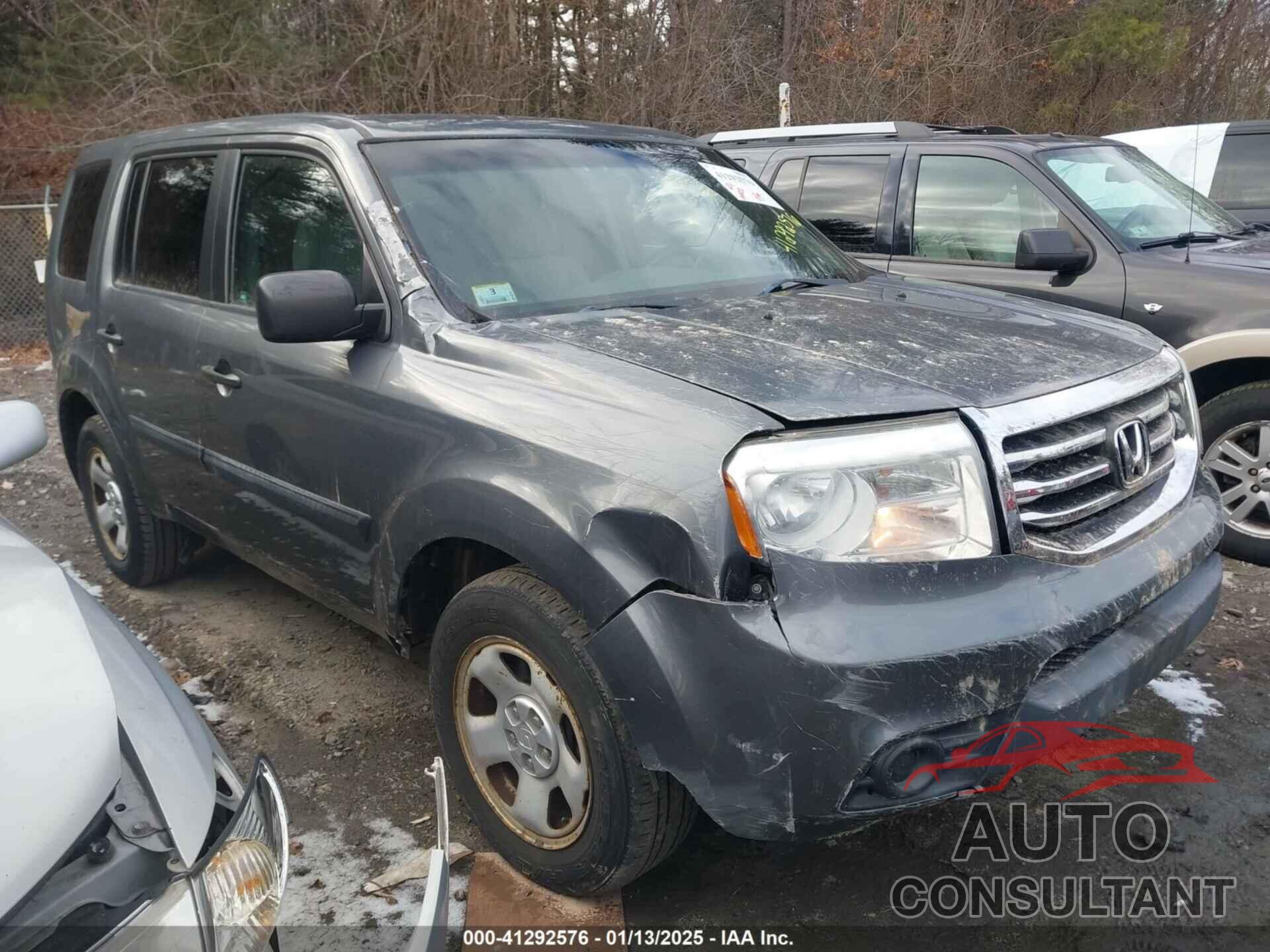 HONDA PILOT 2012 - 5FNYF4H22CB056834