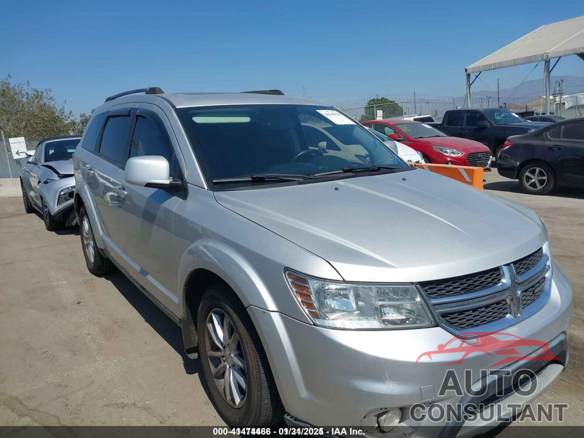 DODGE JOURNEY 2013 - 3C4PDCBBXDT675740