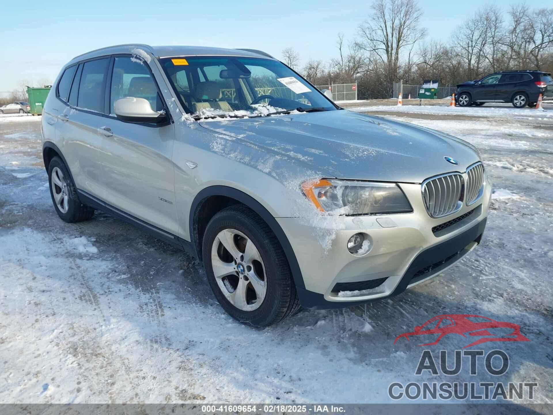 BMW X3 2011 - 5UXWX5C58BL708118