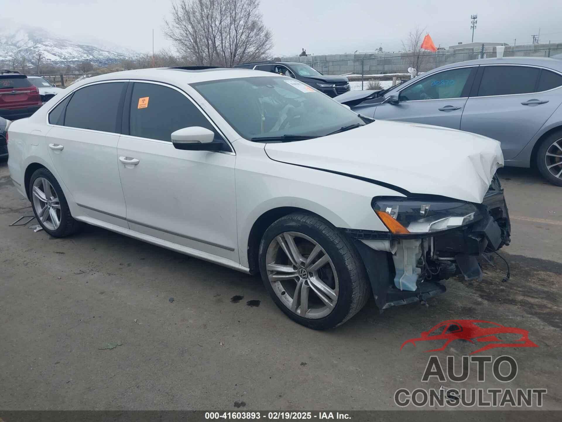 VOLKSWAGEN PASSAT 2015 - 1VWBT7A30FC062052
