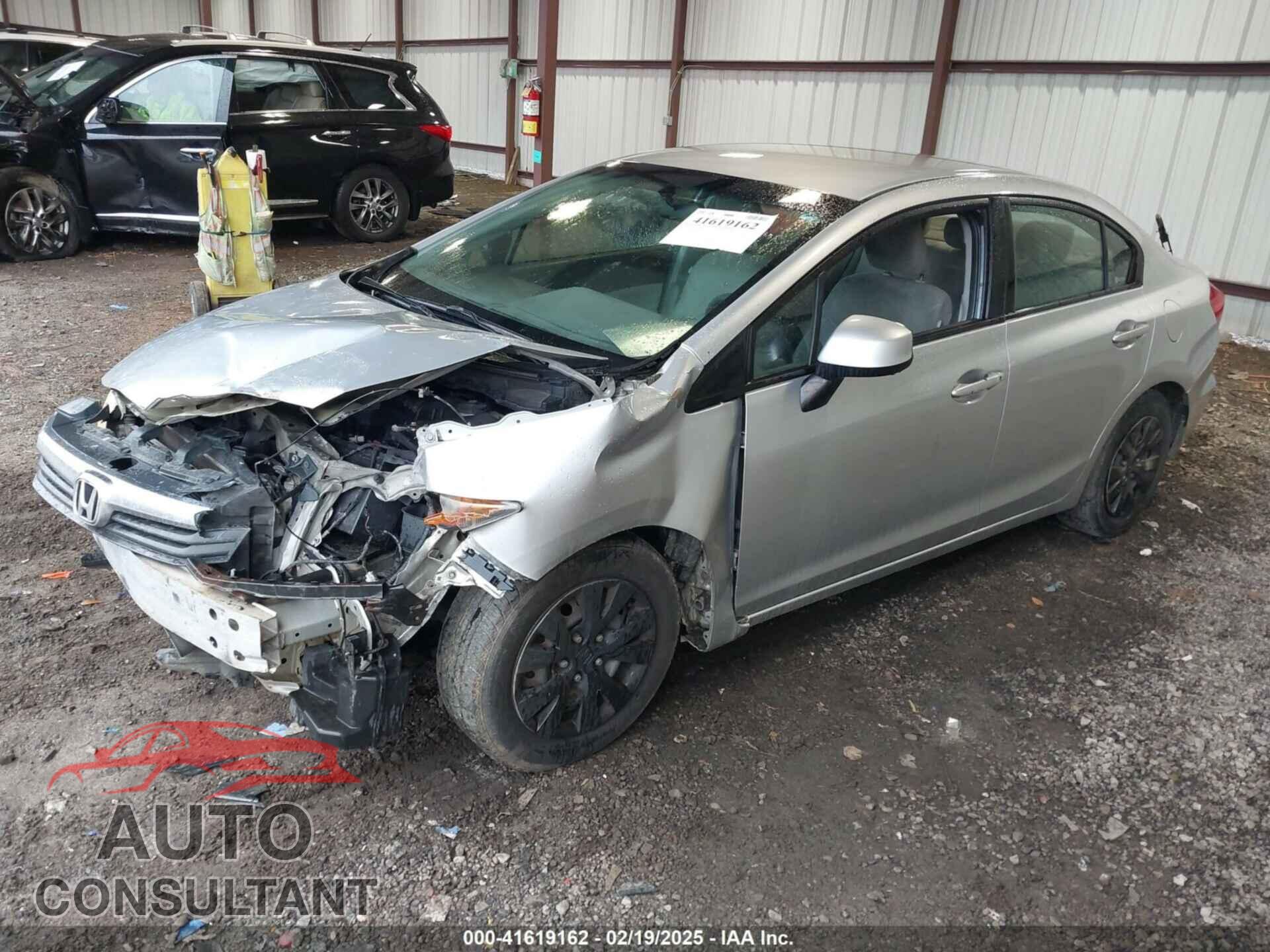 HONDA CIVIC 2012 - 2HGFB2F50CH611442