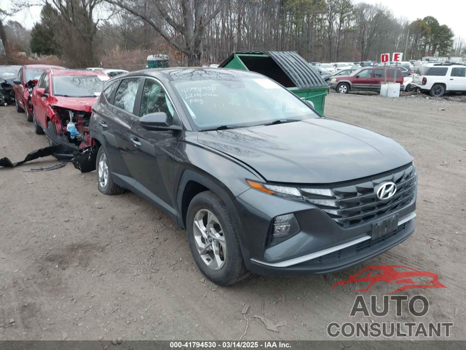 HYUNDAI TUCSON 2022 - 5NMJACAE8NH033722