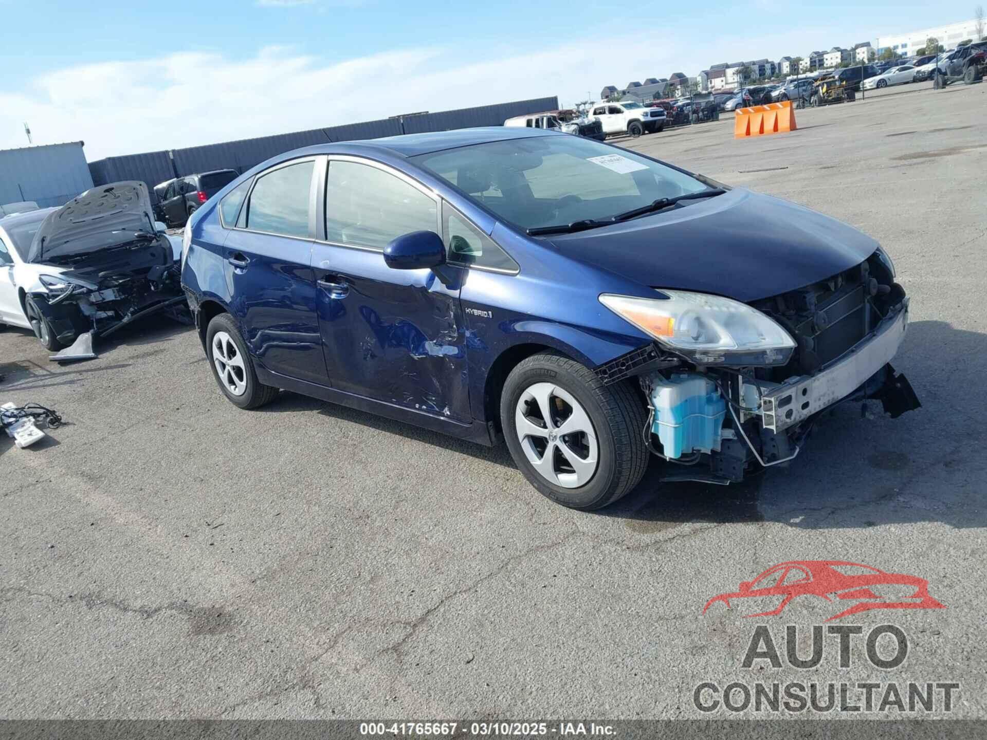 TOYOTA PRIUS 2012 - JTDKN3DU4C1601919