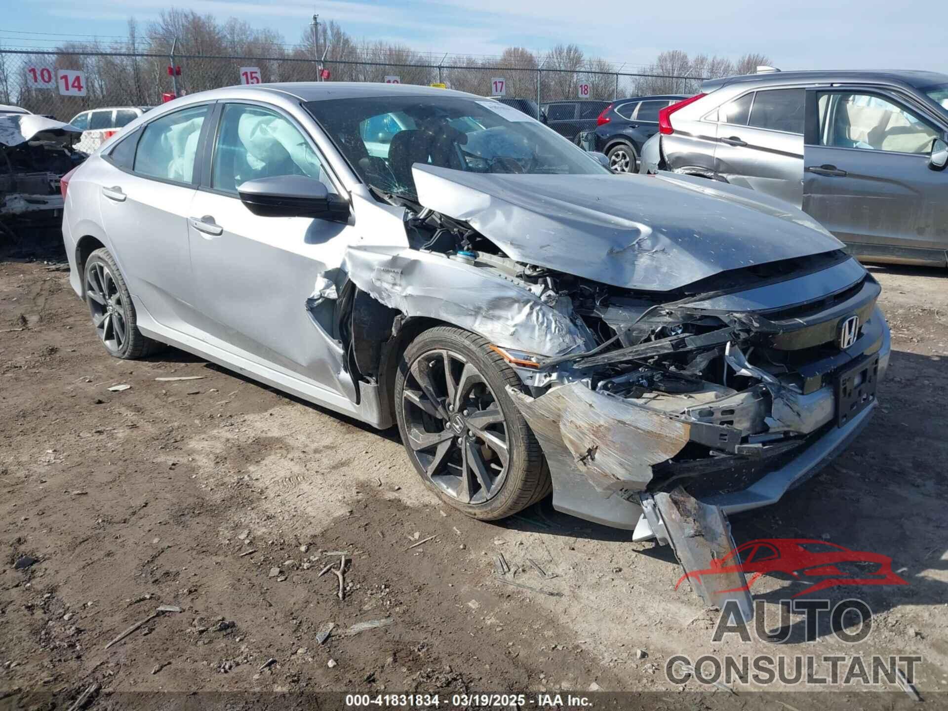 HONDA CIVIC 2019 - 2HGFC2F83KH542347