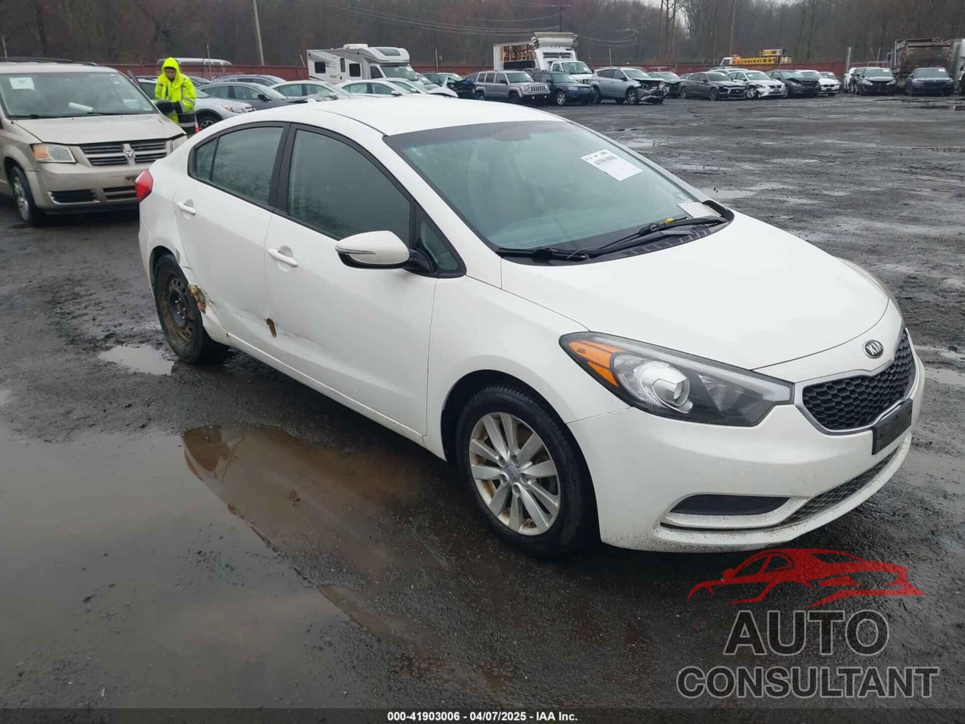 KIA FORTE 2014 - KNAFX4A65E5055146