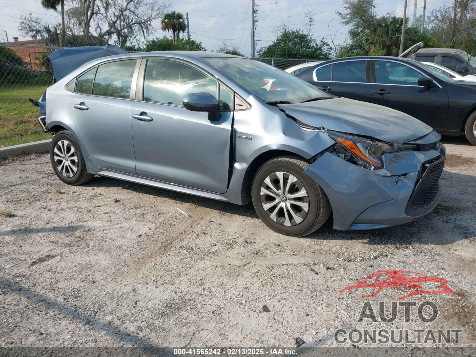 TOYOTA COROLLA 2021 - JTDEAMDE6MJ024450
