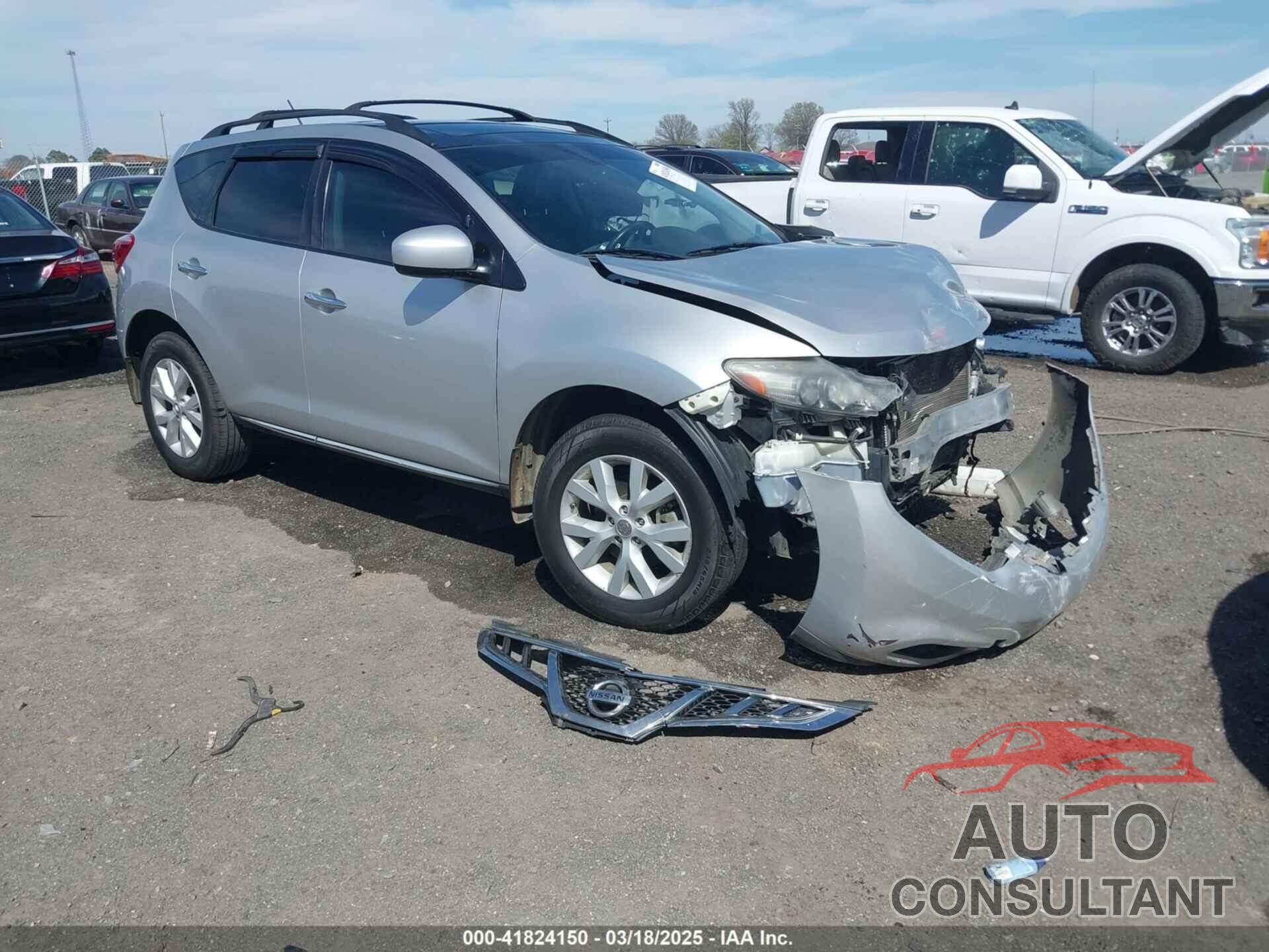 NISSAN MURANO 2011 - JN8AZ1MU1BW050195