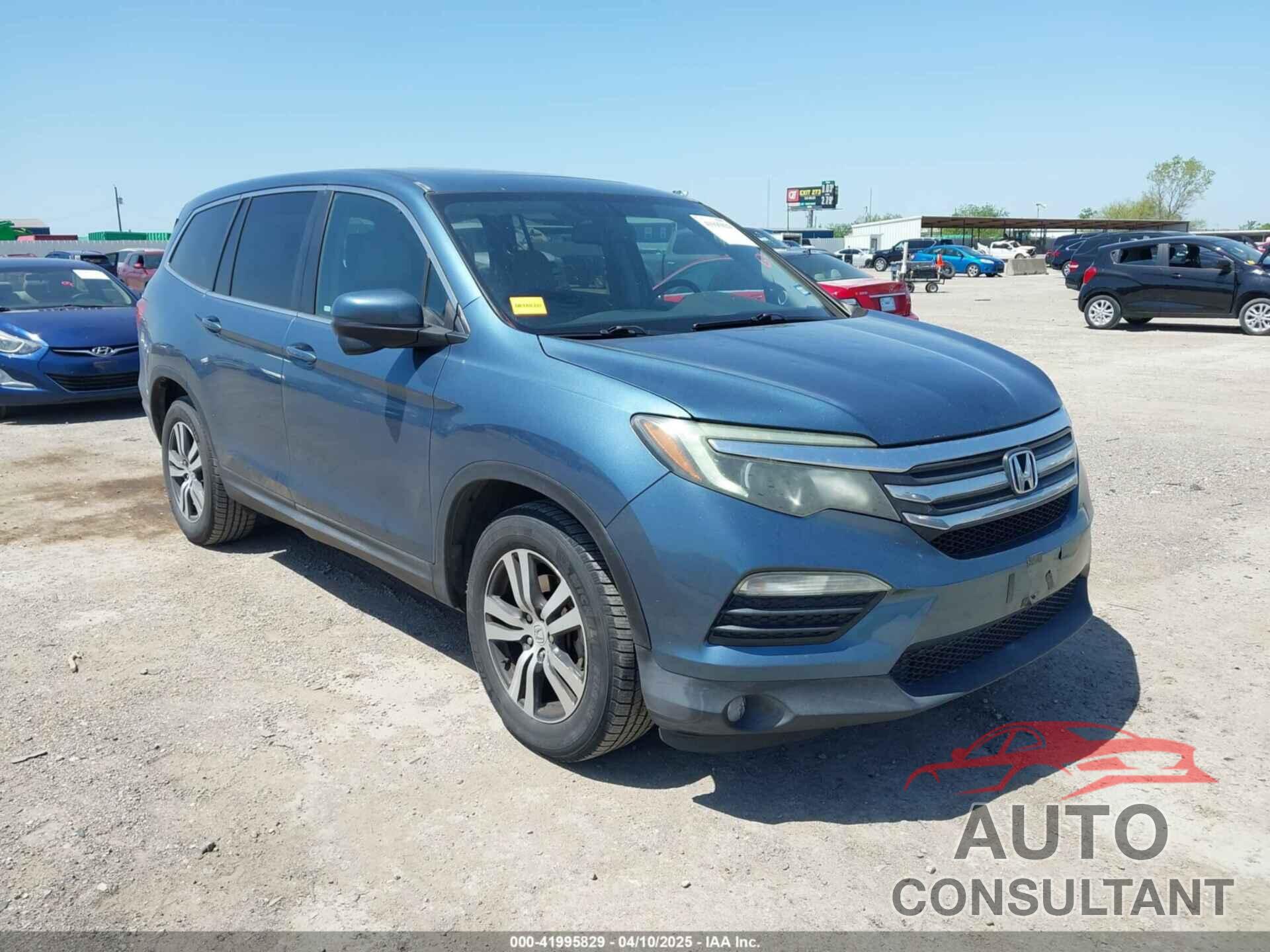 HONDA PILOT 2016 - 5FNYF5H57GB029702