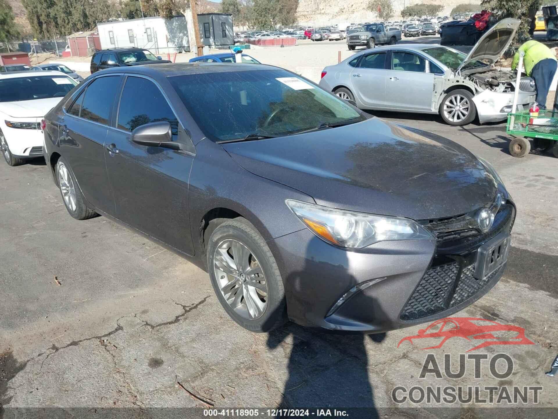 TOYOTA CAMRY 2017 - 4T1BF1FK1HU320398