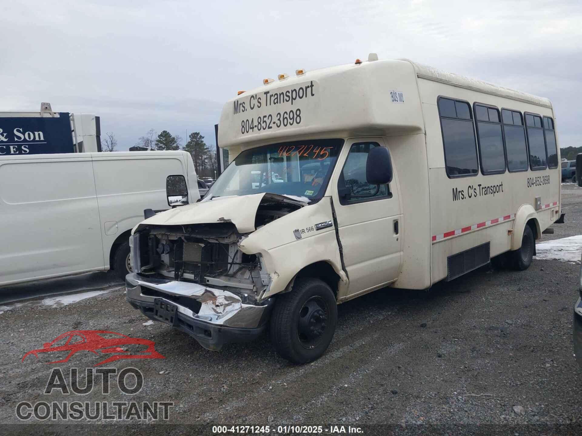 FORD E-450 CUTAWAY 2011 - 1FDFE4FS1BDA04965