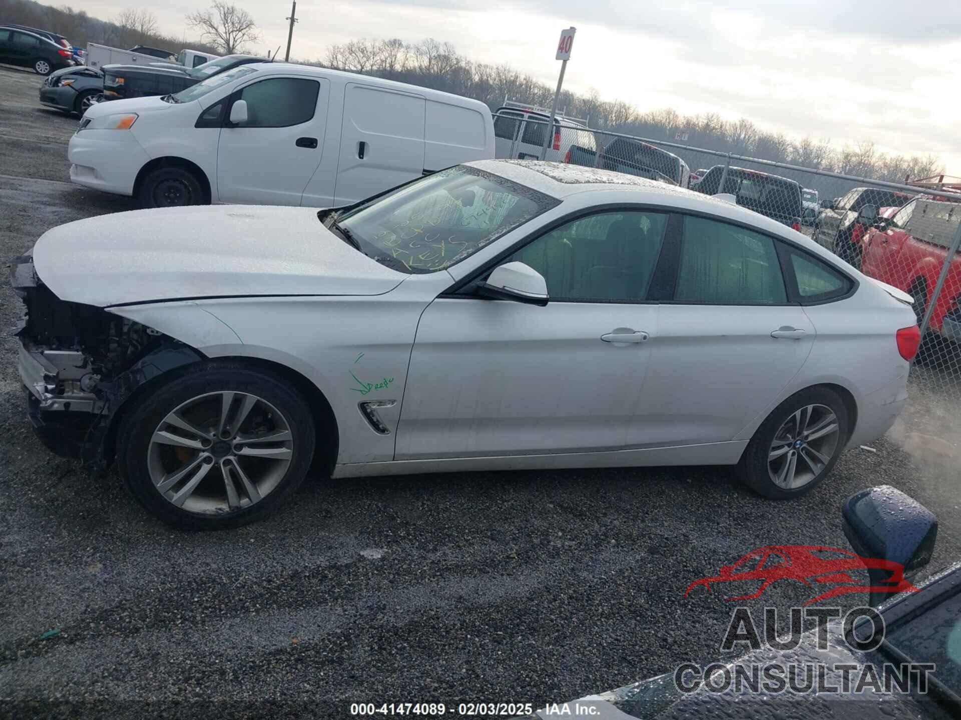 BMW 328I GRAN TURISMO 2016 - WBA8Z5C51GGS37544