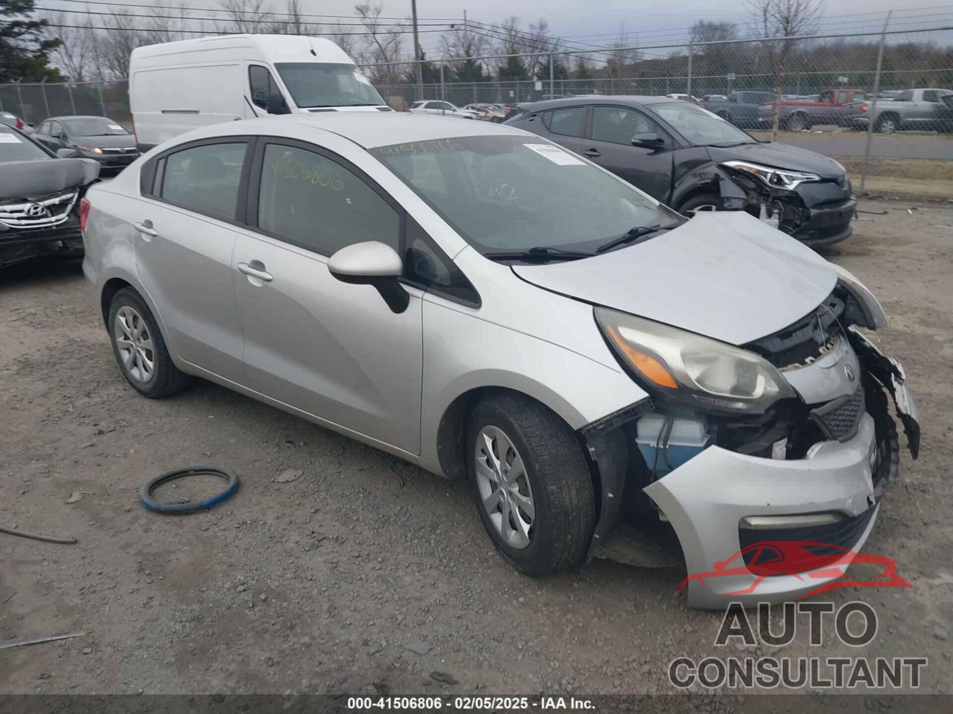 KIA RIO 2016 - KNADM4A36G6553911