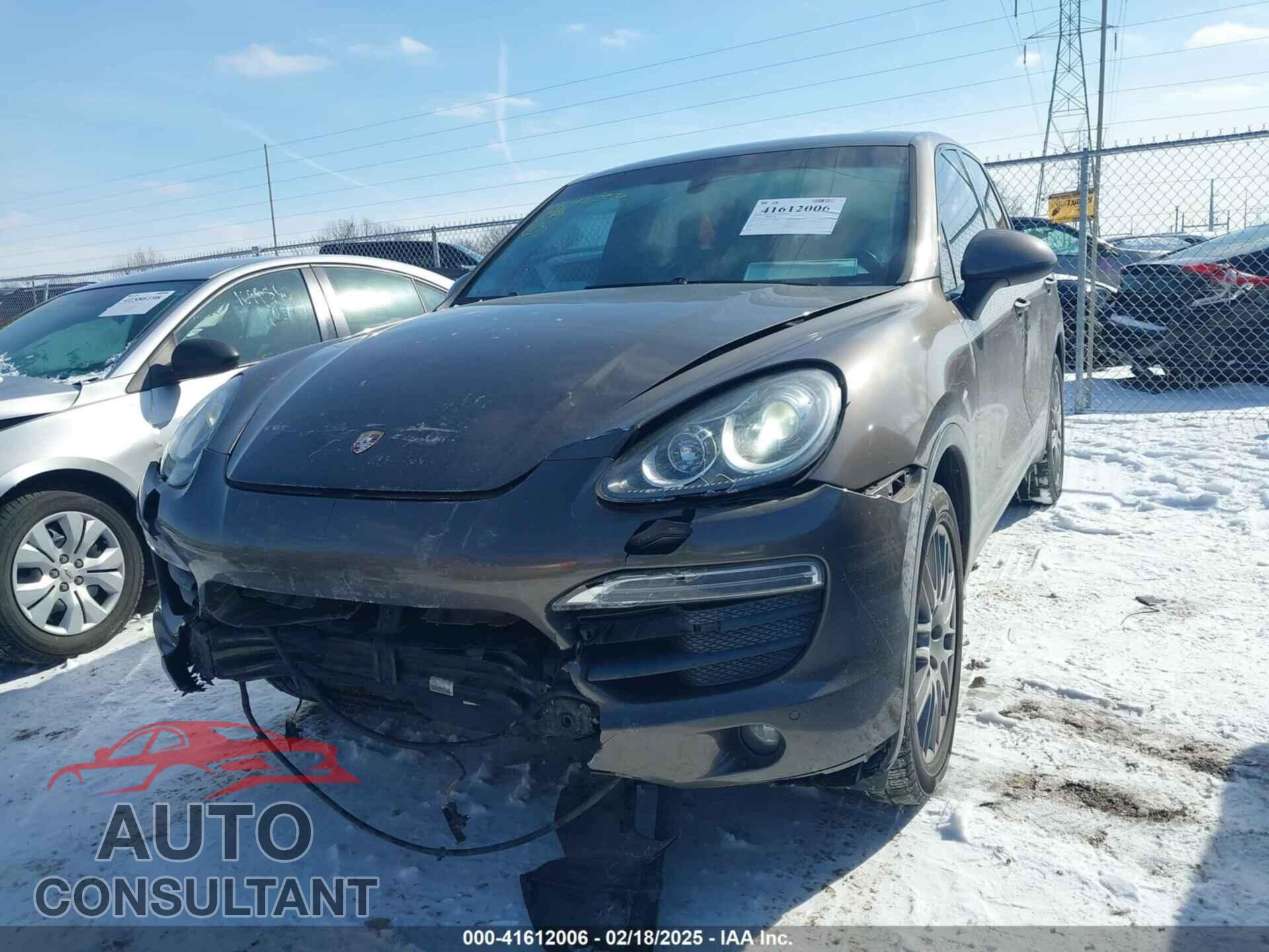 PORSCHE CAYENNE 2012 - WP1AB2A28CLA45683