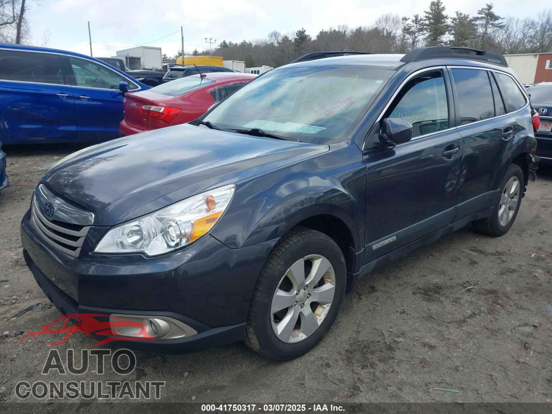 SUBARU OUTBACK 2012 - 4S4BRBCC2C1209976