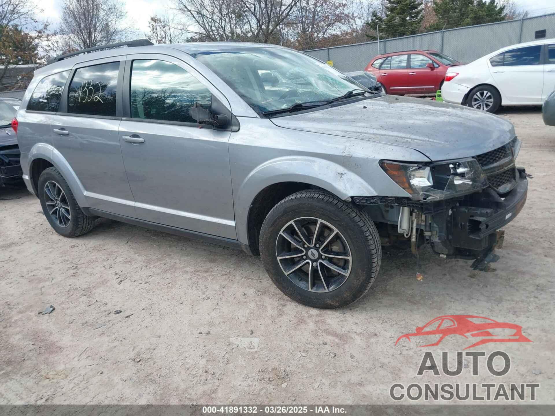 DODGE JOURNEY 2018 - 3C4PDCBG2JT522714