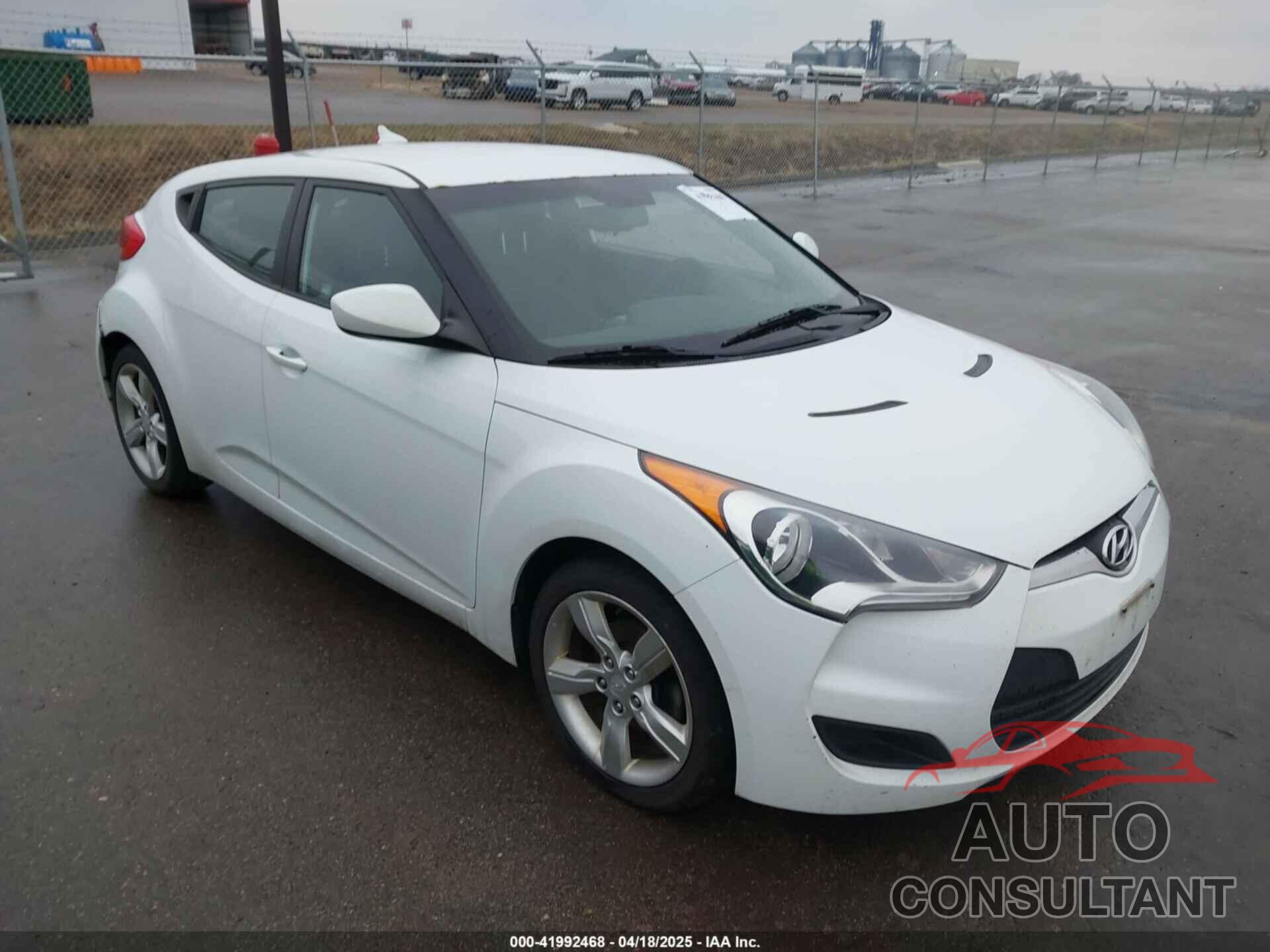 HYUNDAI VELOSTER 2013 - KMHTC6AD8DU171050