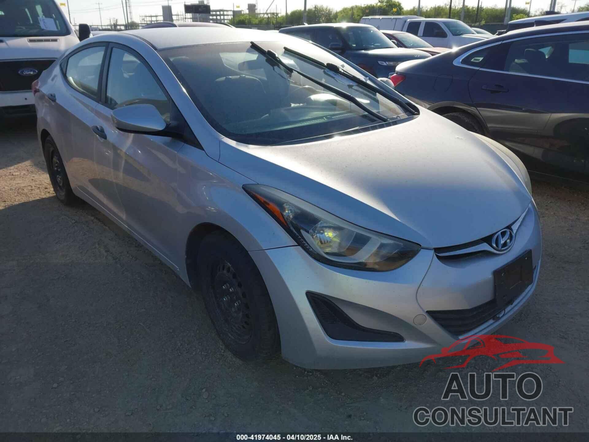 HYUNDAI ELANTRA 2016 - 5NPDH4AEXGH695869