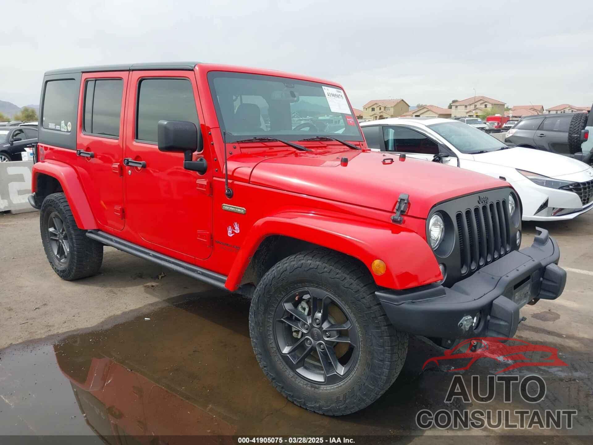 JEEP WRANGLER JK UNLIMITED 2018 - 1C4BJWDG5JL862050