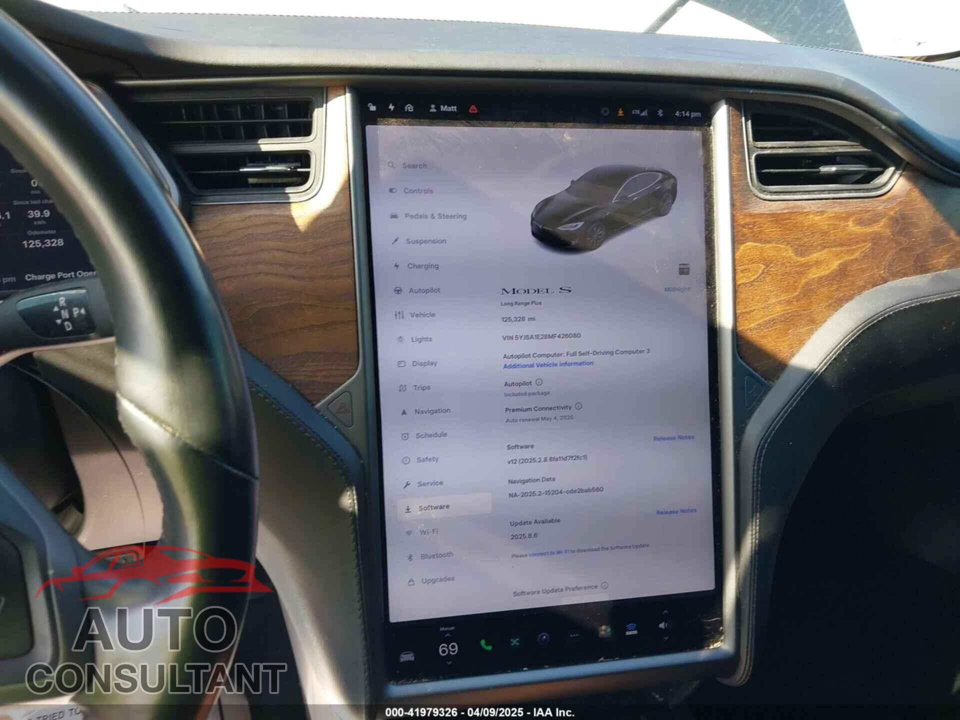 TESLA MODEL S 2021 - 5YJSA1E28MF426080