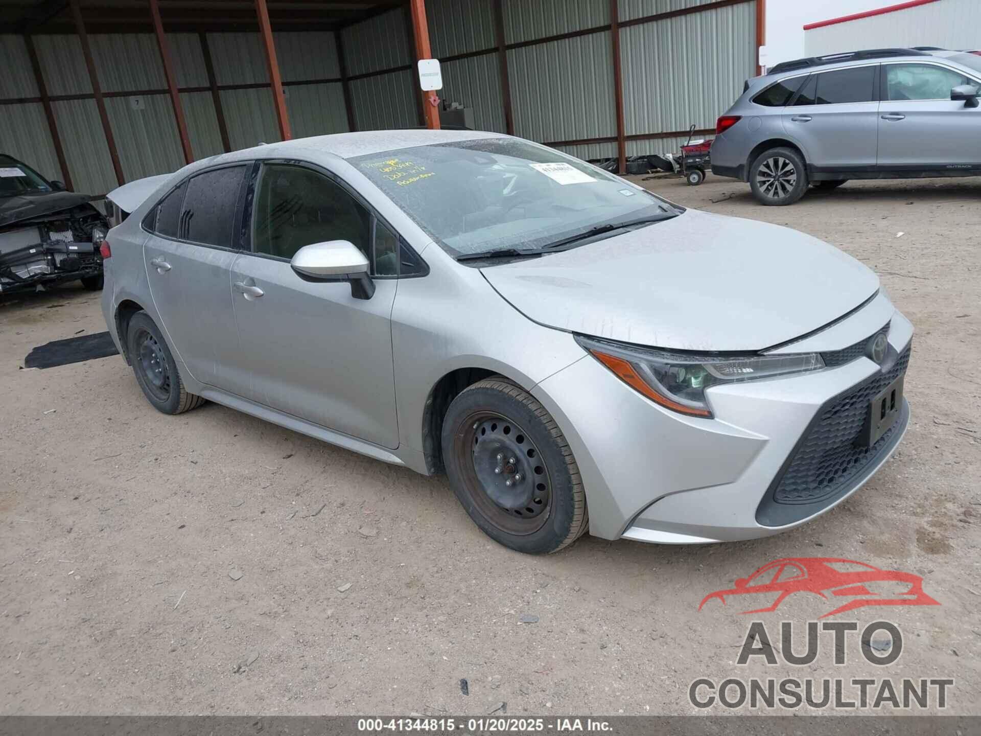 TOYOTA COROLLA 2020 - JTDEPRAE0LJ096825