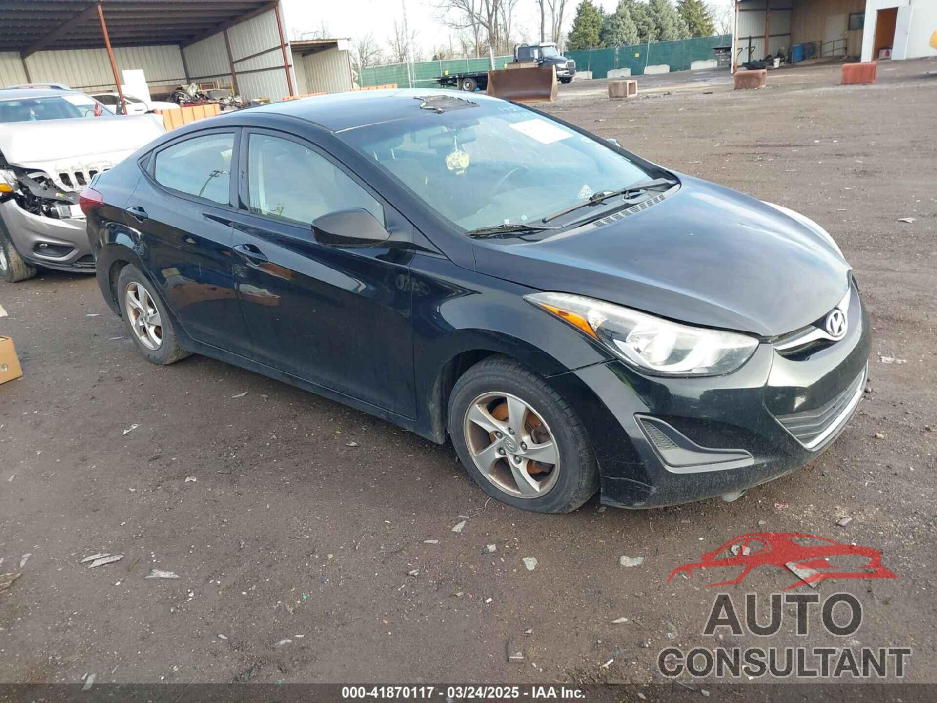 HYUNDAI ELANTRA 2014 - 5NPDH4AE4EH538738