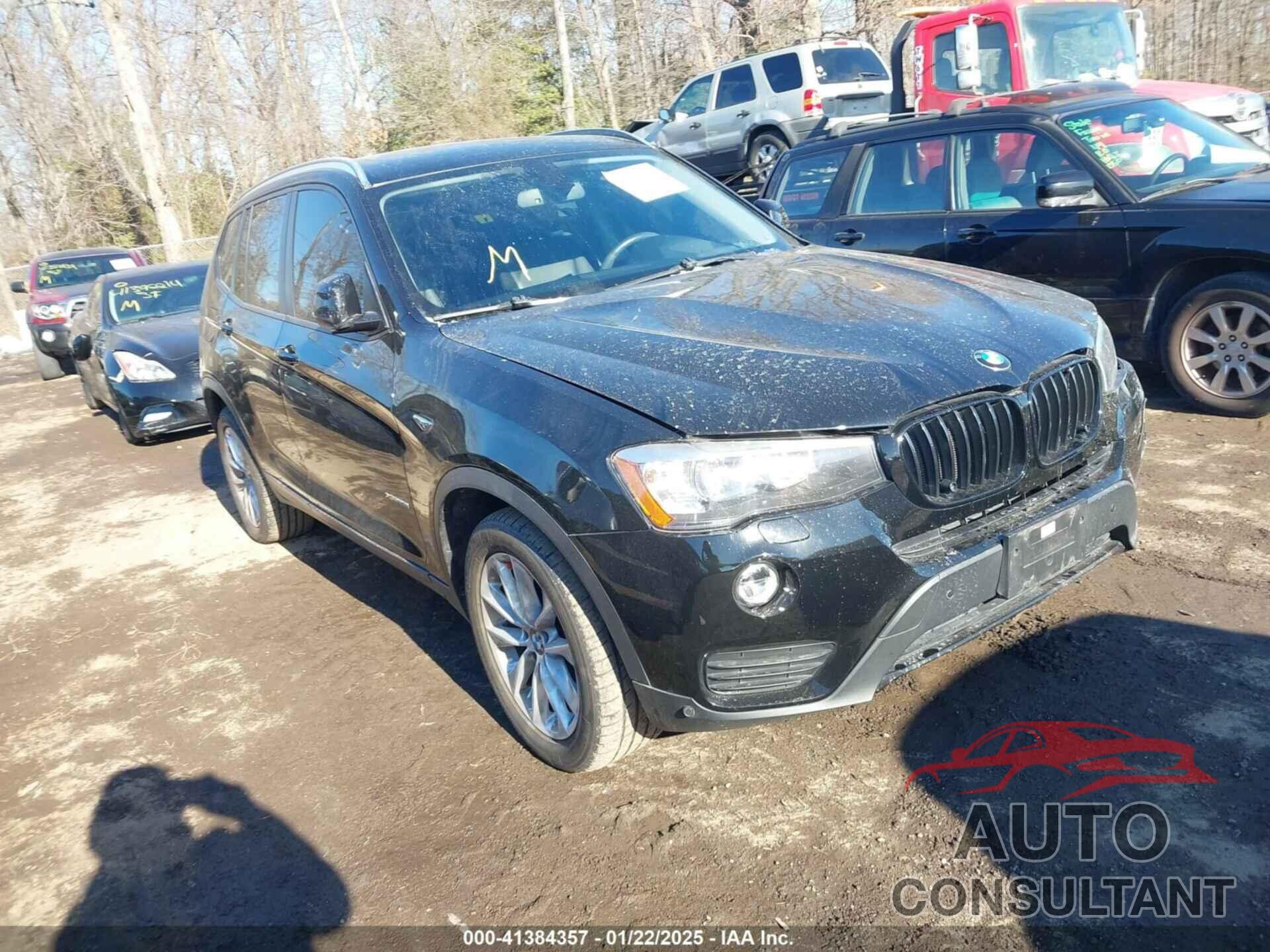 BMW X3 2016 - 5UXWX9C57G0D95288