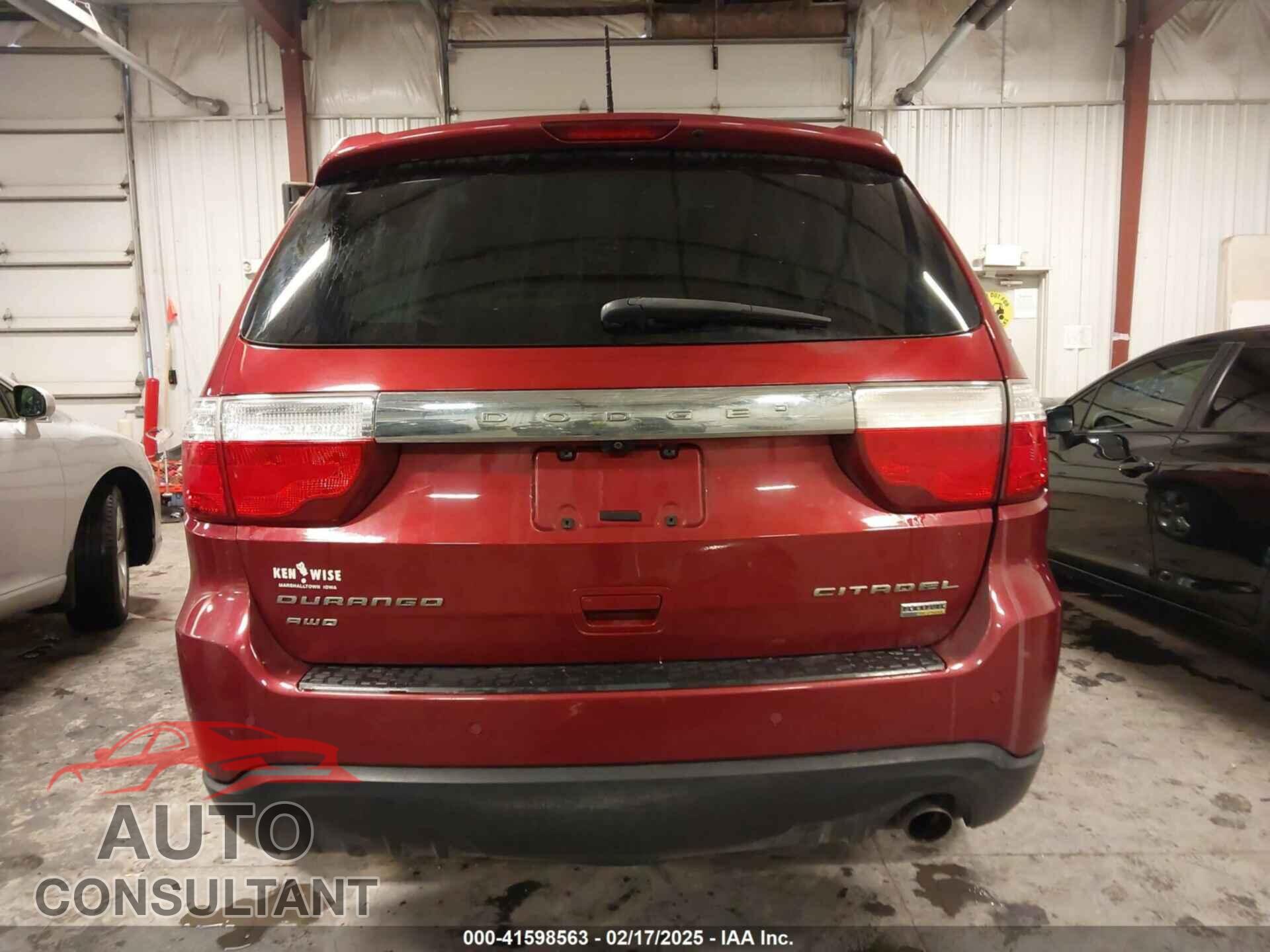 DODGE DURANGO 2013 - 1C4RDJEG8DC674957