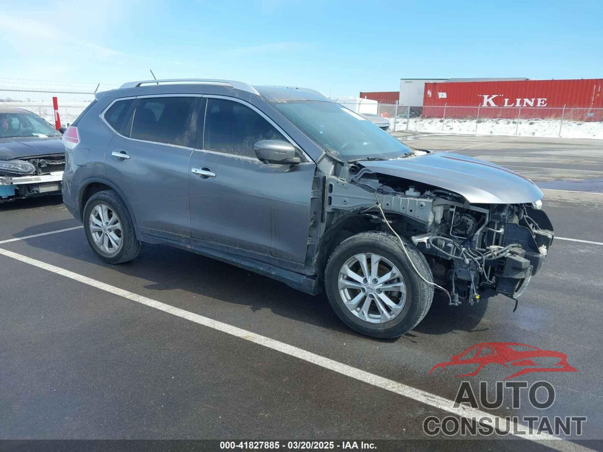 NISSAN ROGUE 2016 - KNMAT2MV2GP608665