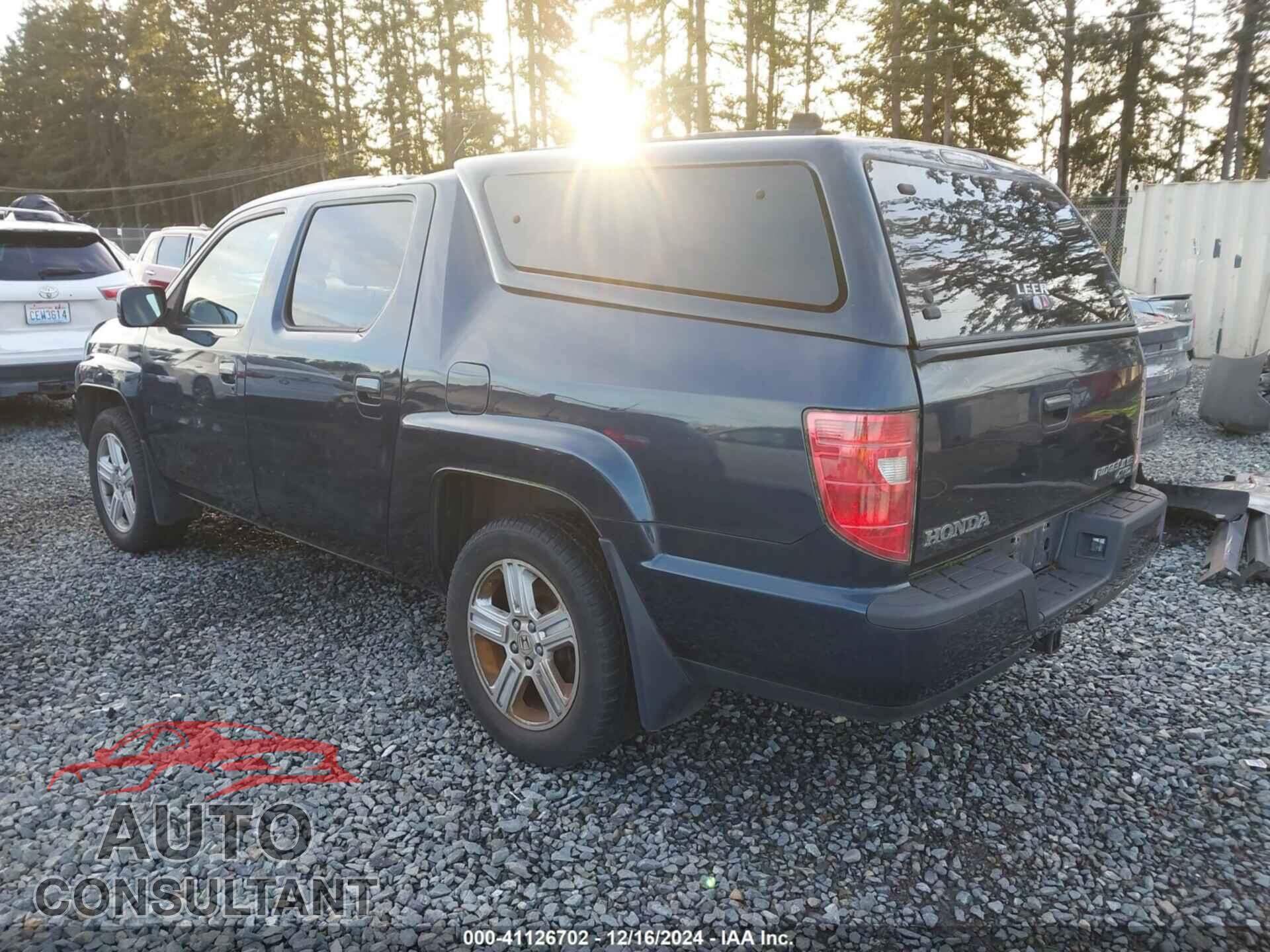 HONDA RIDGELINE 2010 - 5FPYK1F51AB011377