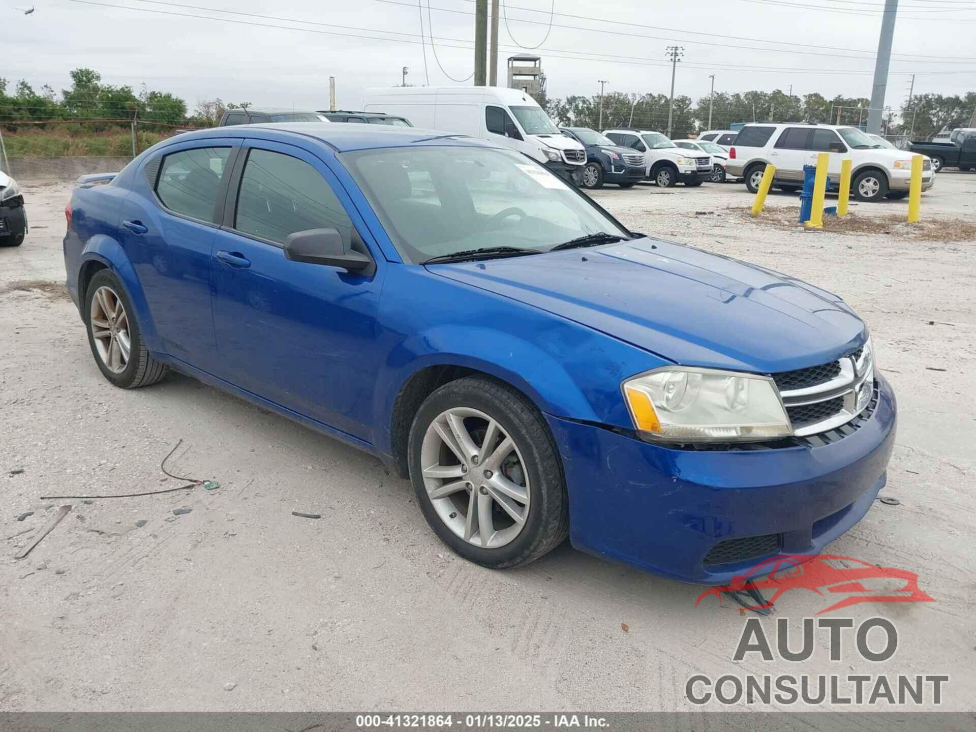 DODGE AVENGER 2012 - 1C3CDZAG9CN314159