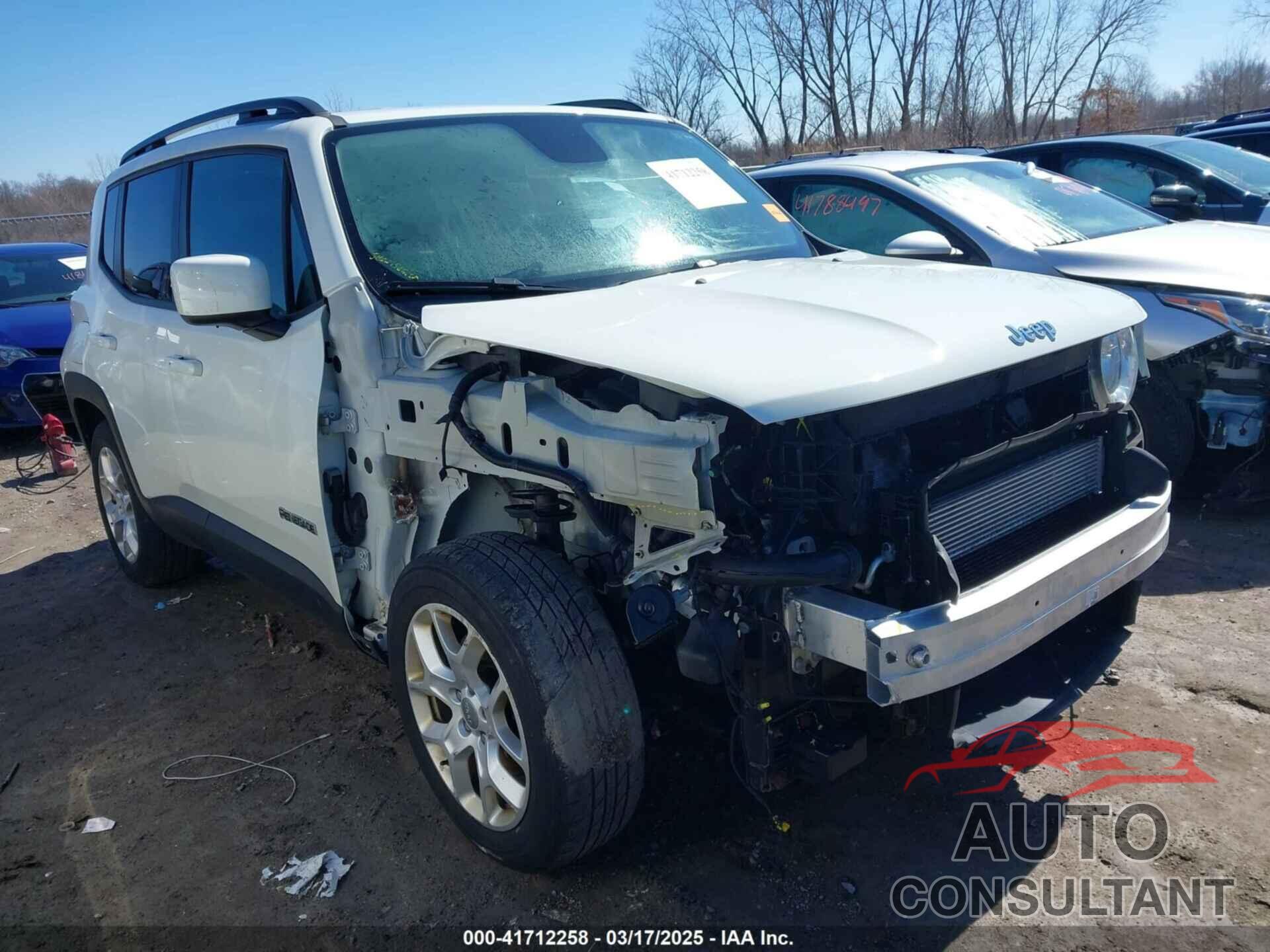 JEEP RENEGADE 2016 - ZACCJABT7GPD52911