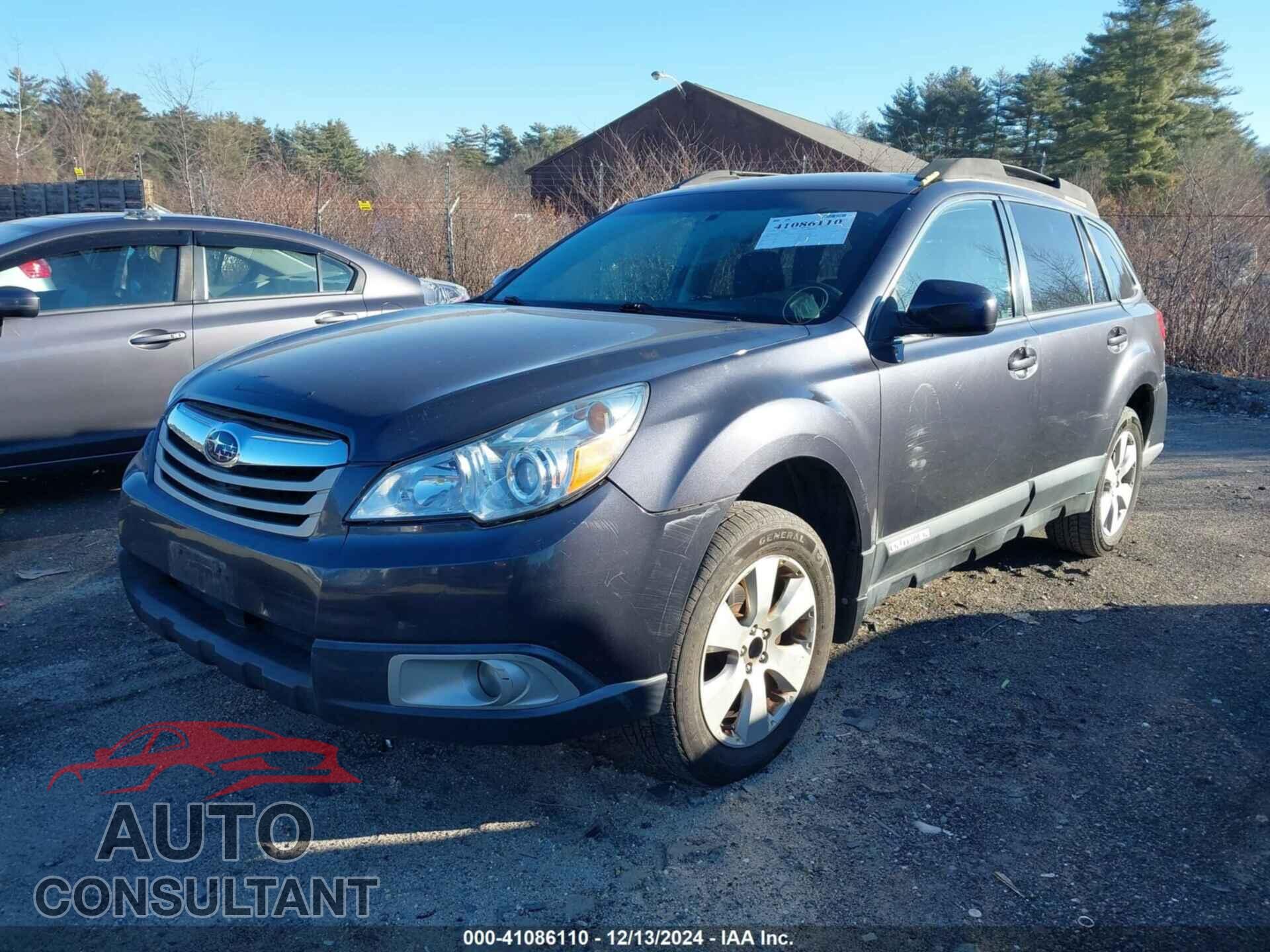SUBARU OUTBACK 2012 - 4S4BRBCC7C3207581